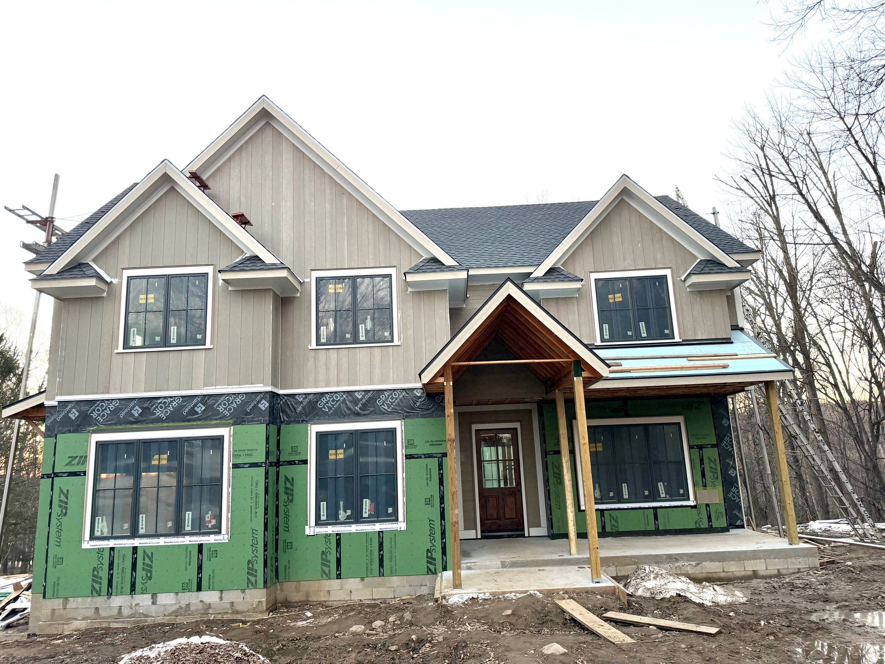 New Construction, Katonah NY by Ideal Siding 