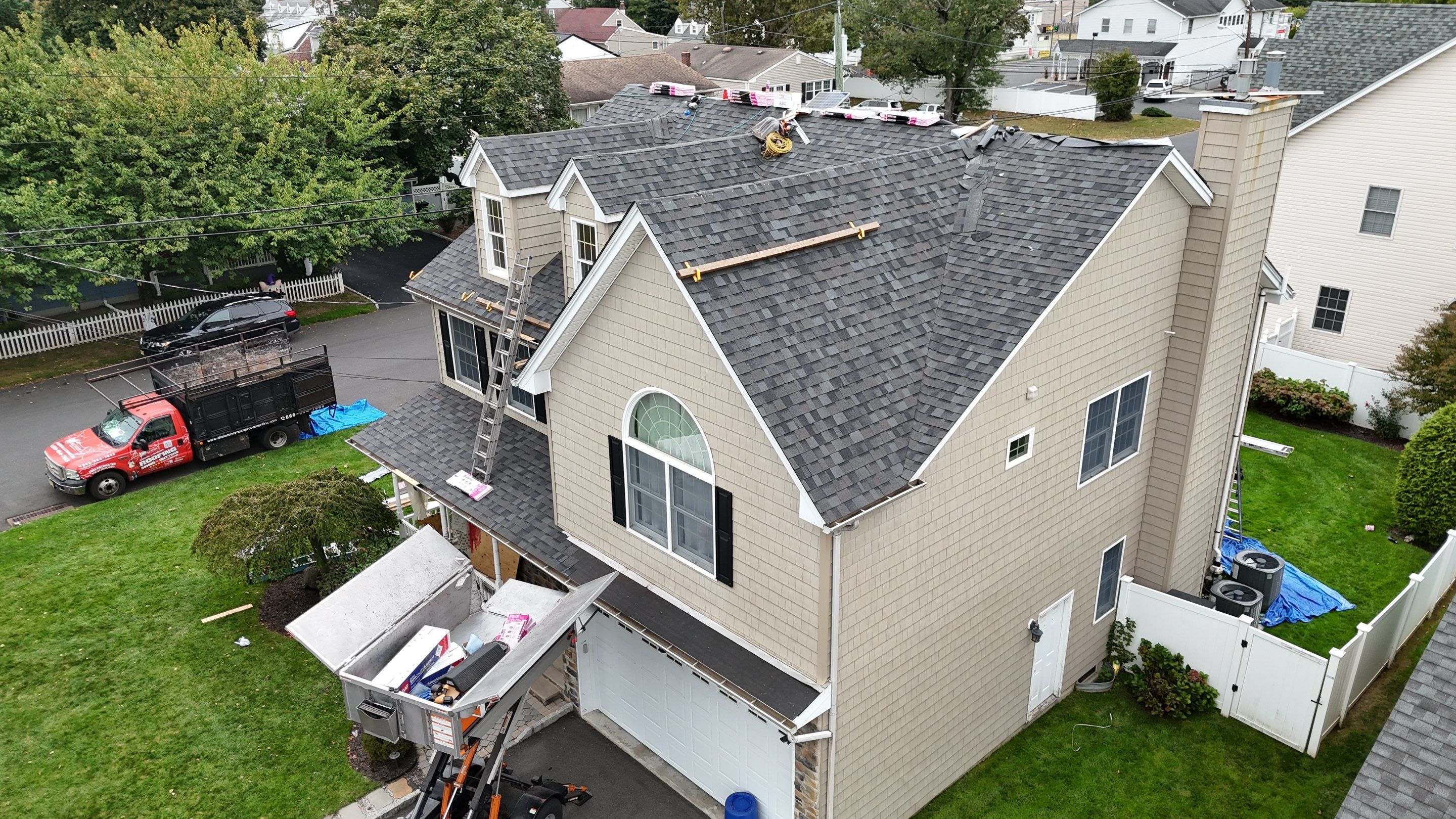 Roof Project in Scotch Plains, NJ by All State Home Improvement Inc.