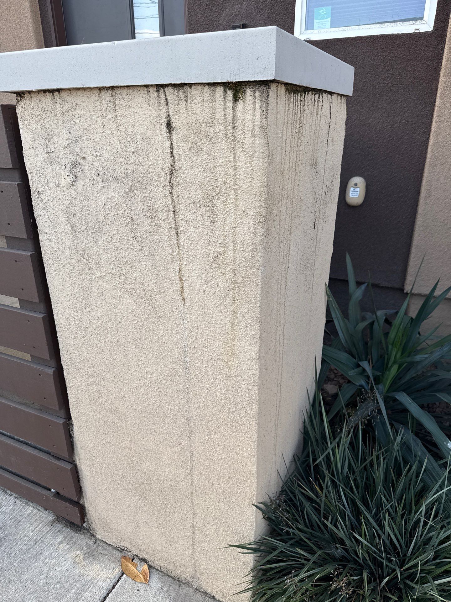 Pillar Stucco Repair in Glendora by One Stop Source