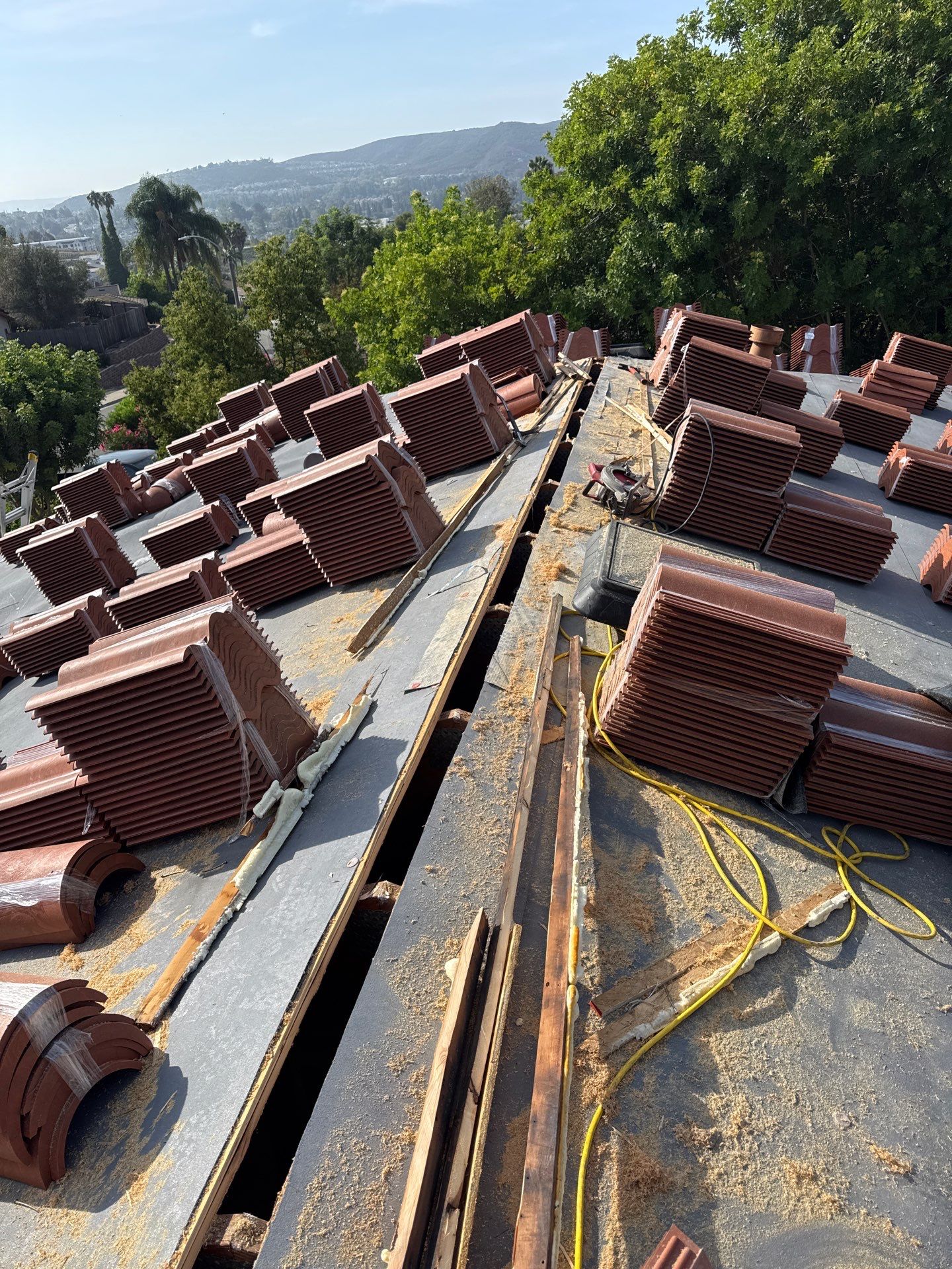 Brava Spanish Barrel Tile Roof Replacement in San Diego by Reliable Roofing San Diego Inc.