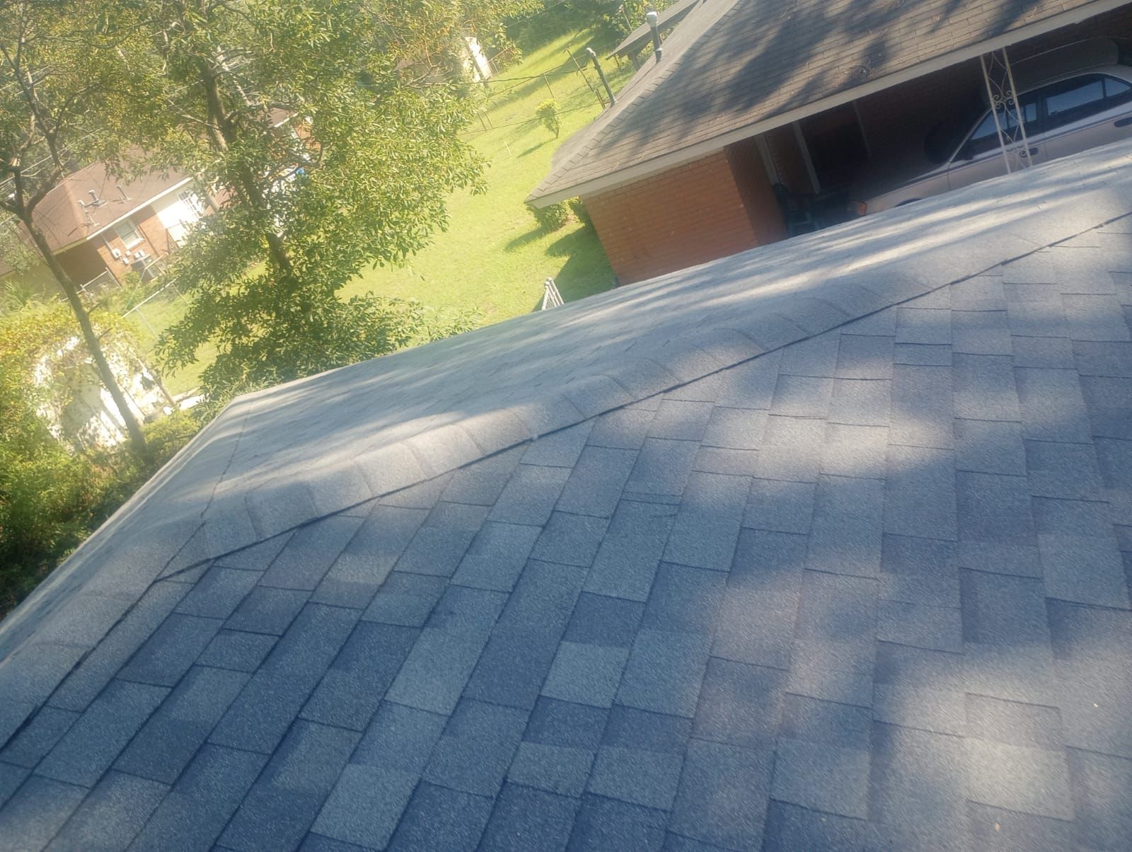 Residential Roofing Installation using Owens Corning Oakridge Estate Grey by Talya Roofing