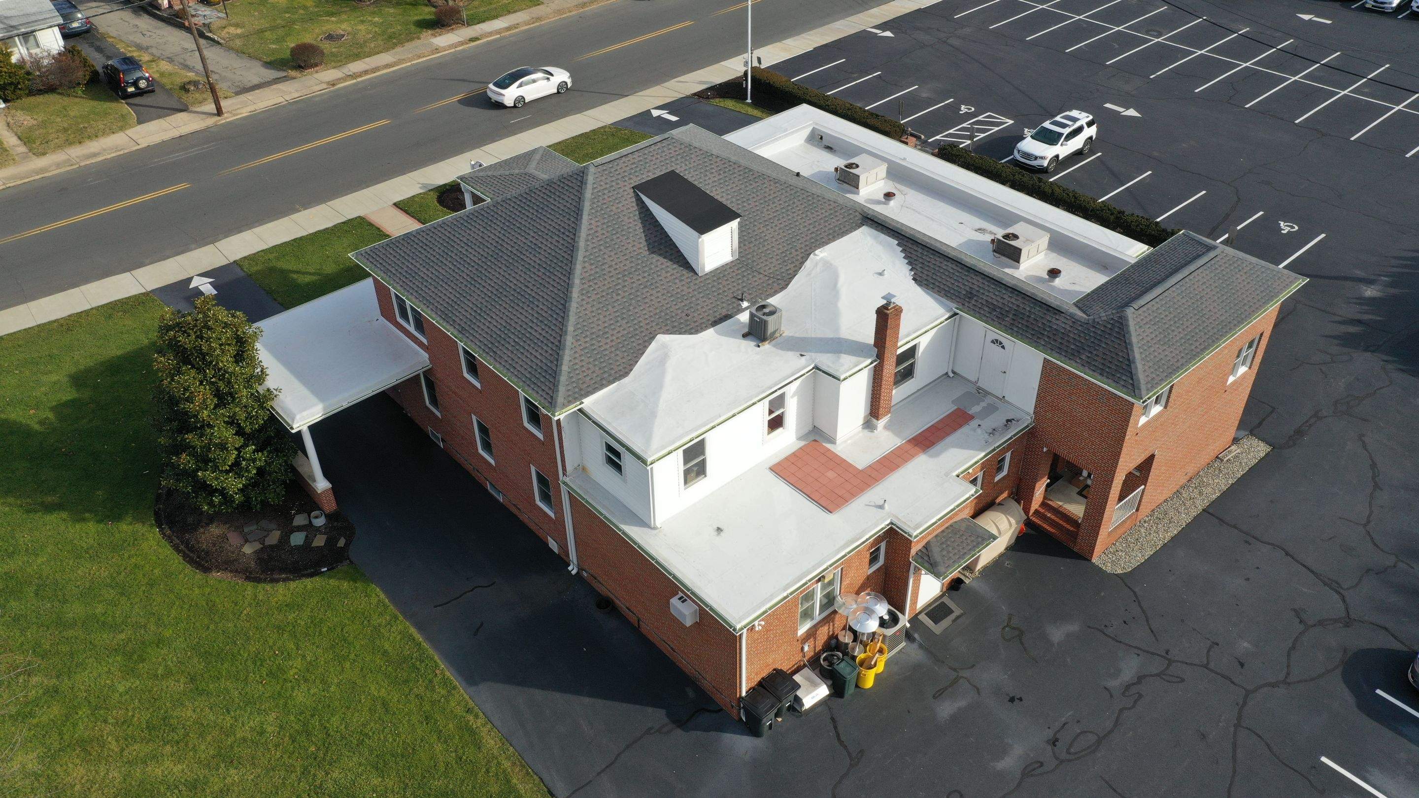 Commercial Roofing Installation using GAF Timberline / GAF TPO by All Site Roofing