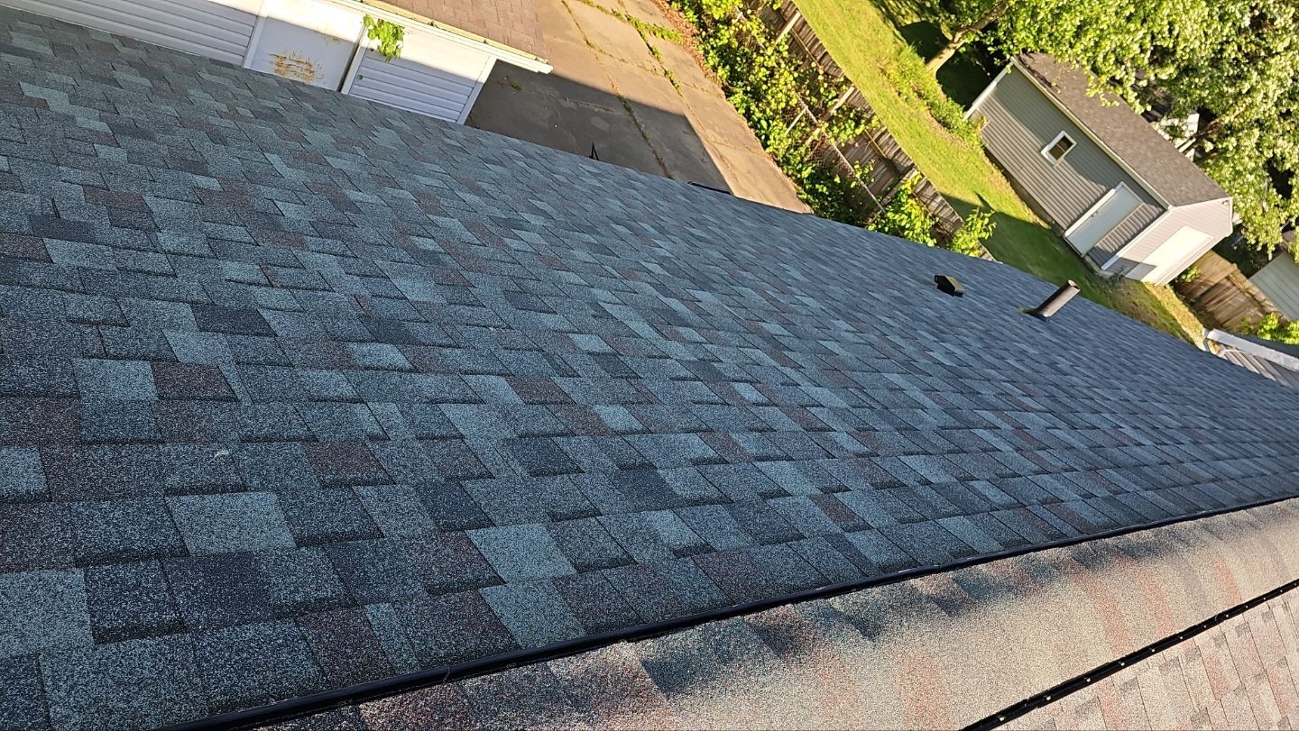 Atlas Pinnacle, Color, Summer Storm, Drip Edge, Color, Black by Eagle Eye Roofing