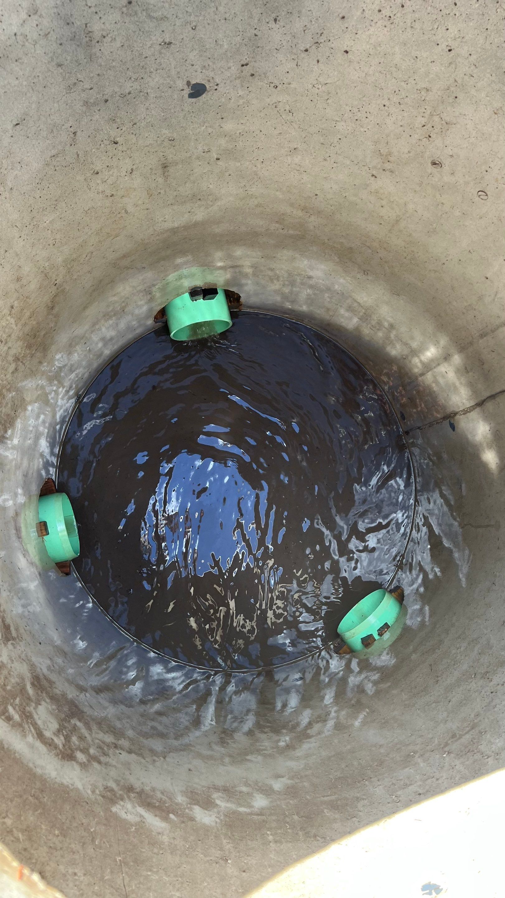 New Construction Sewer System Cleaning by APS Power & Water