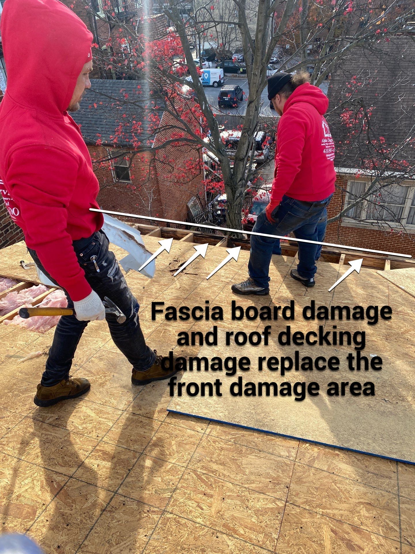Residential Roofing Installation using Landmark Shingles by Alpha Design Services