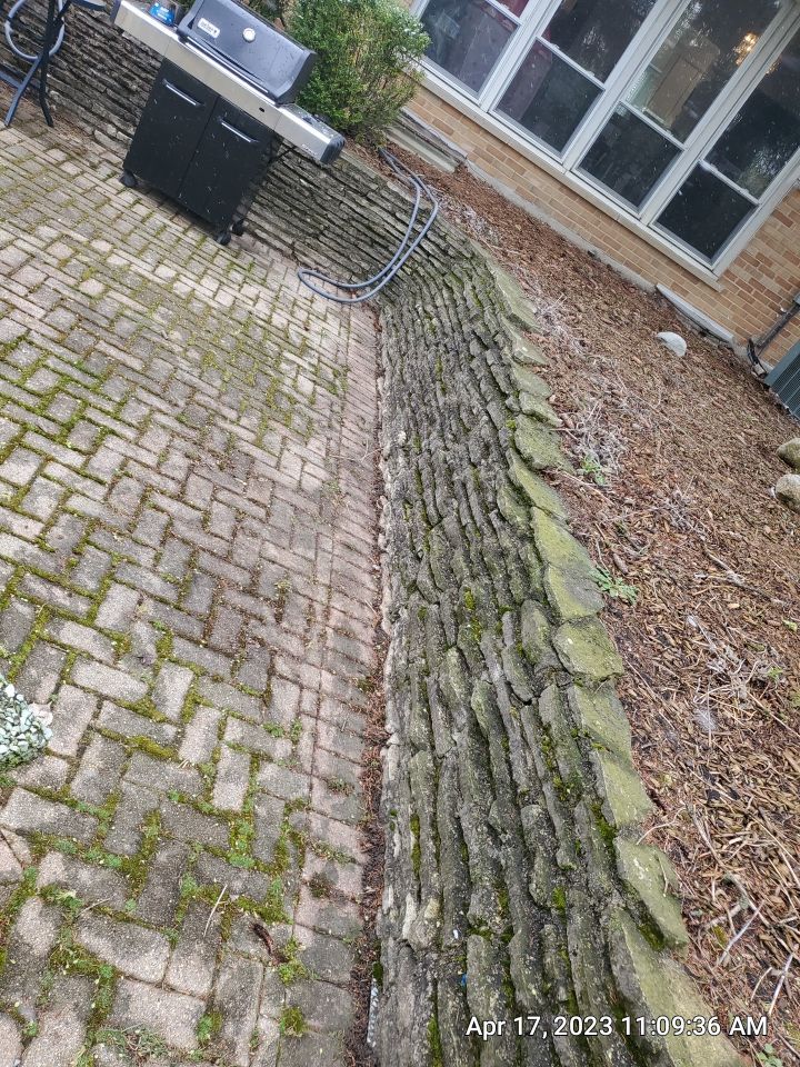 Brick paver clean, sand and seal. using Surebond SB-1300 by Northern Power Washing LLC.