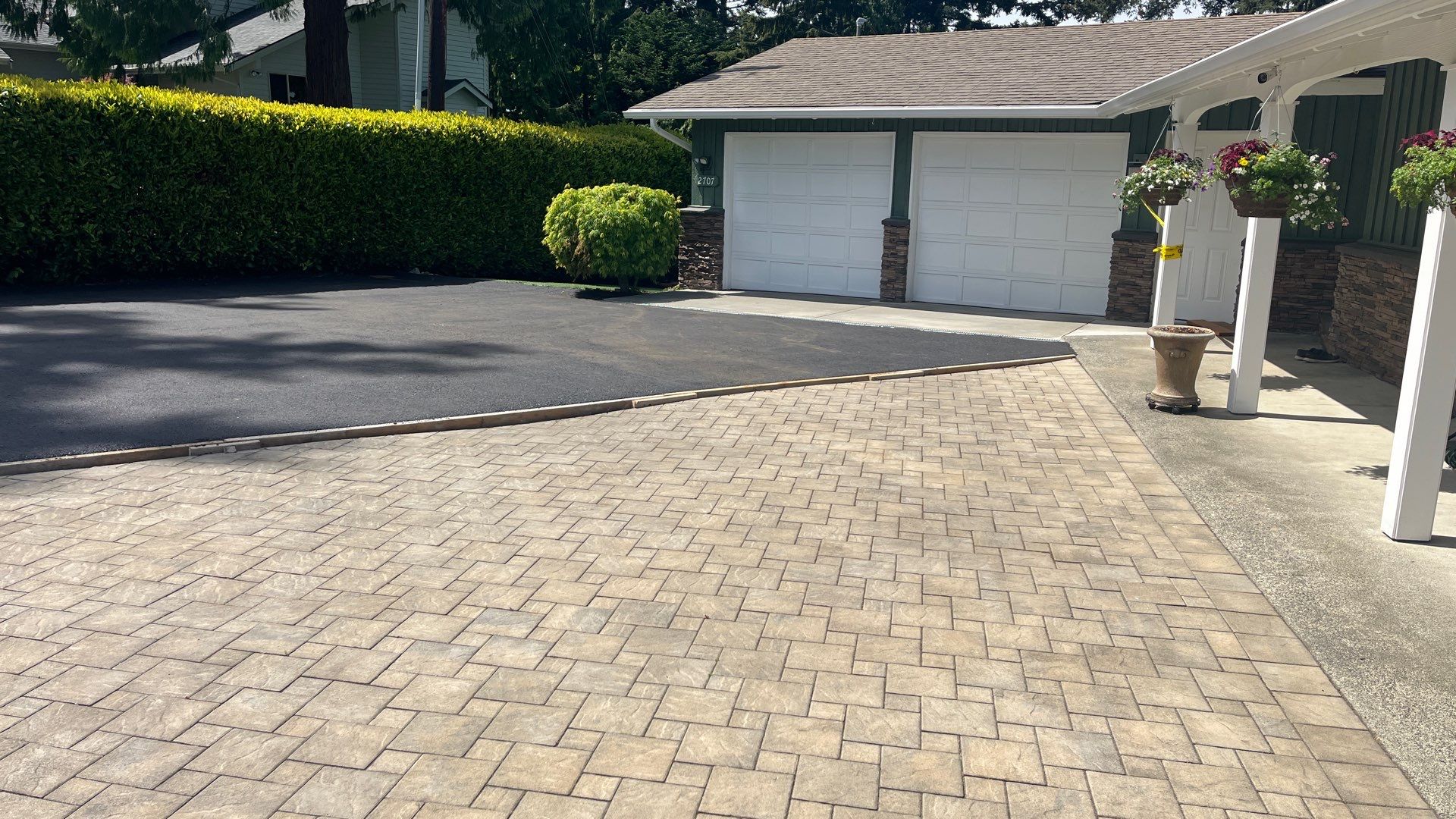 Pavers Driveway Renovation | Everett  by Jireh Asphalt & Concrete Inc 