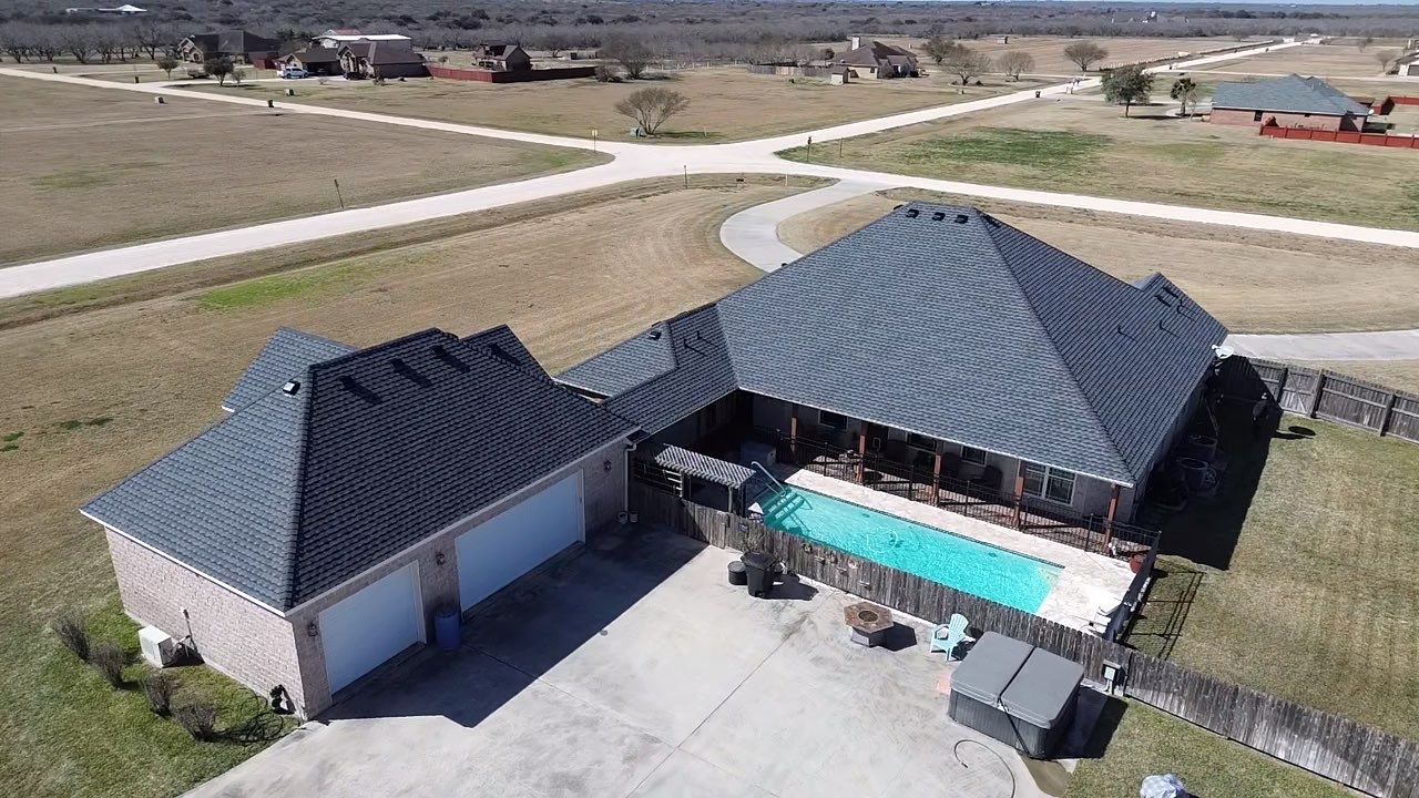 Residential Roofing Installation using GAF HDZ Barkwood by Lighthouse Roofing