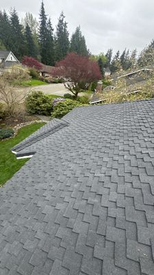 Residential Roofing Installation using GAF UHDZ Shingles