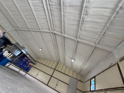 2" Close cell spray foam insulation 