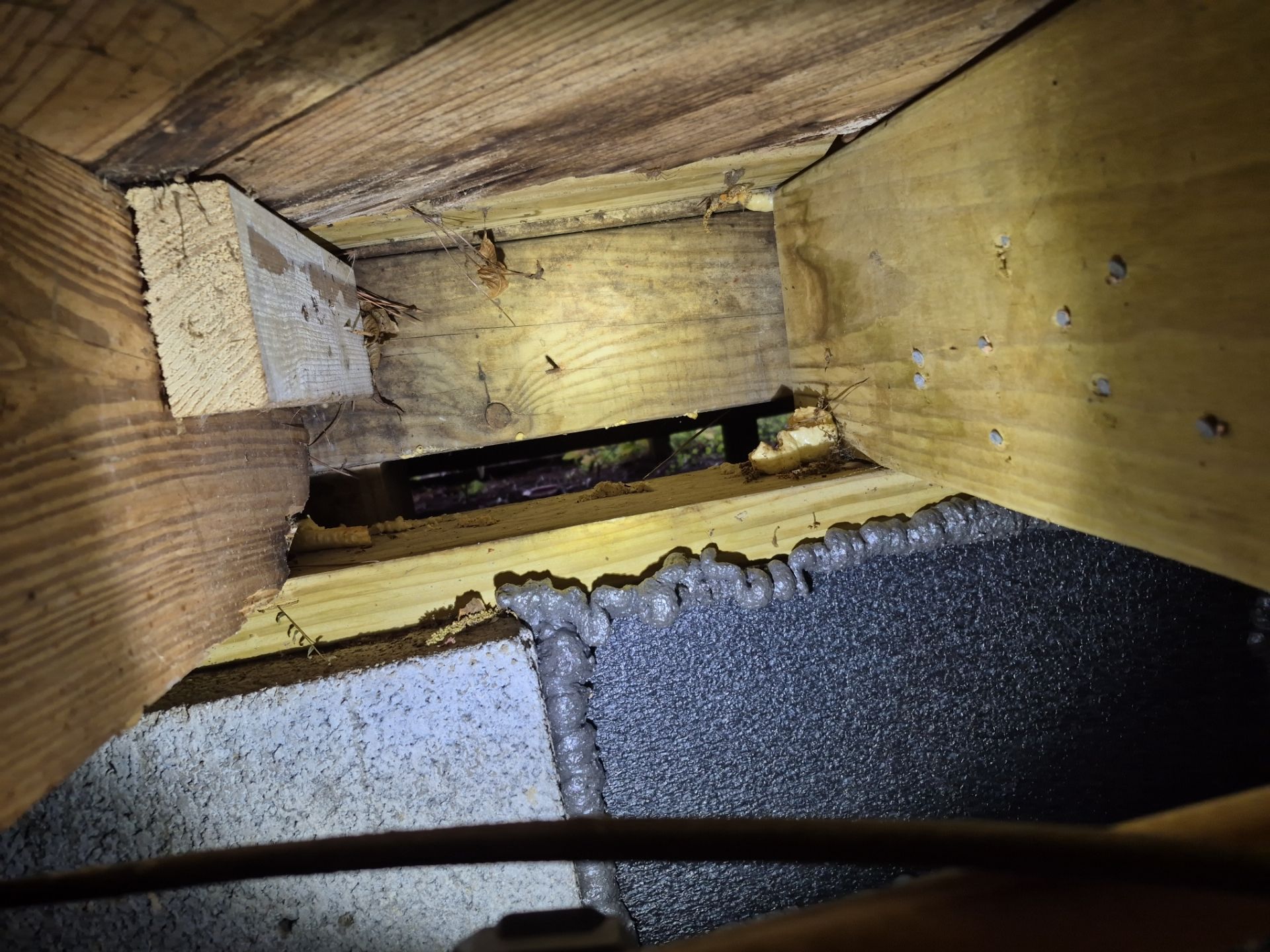 Project in Norfolk by Patriot Crawl Space Repairs