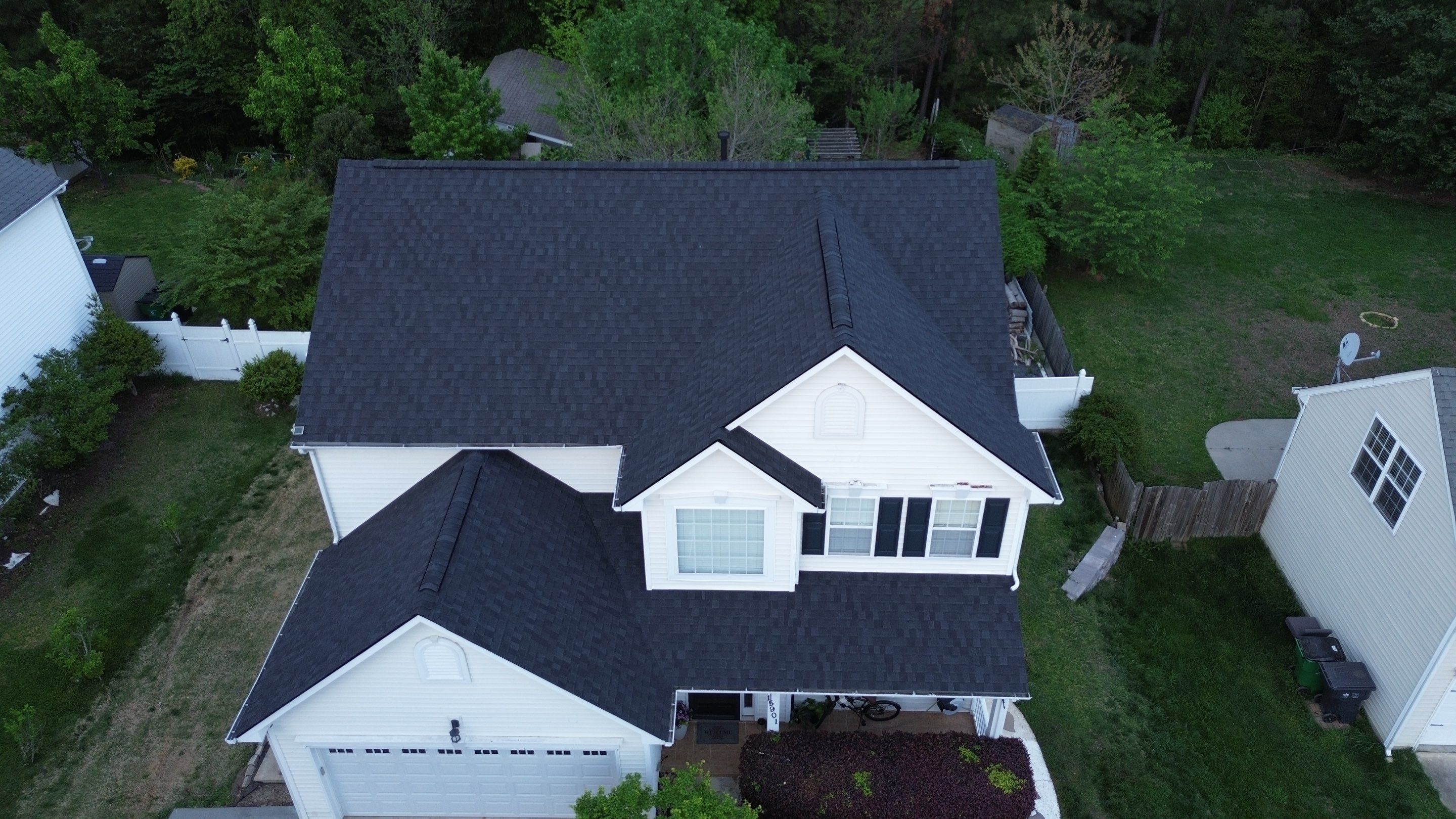 Roof and gutter replacement by hail damage by Just Brilliant Restoration JBR