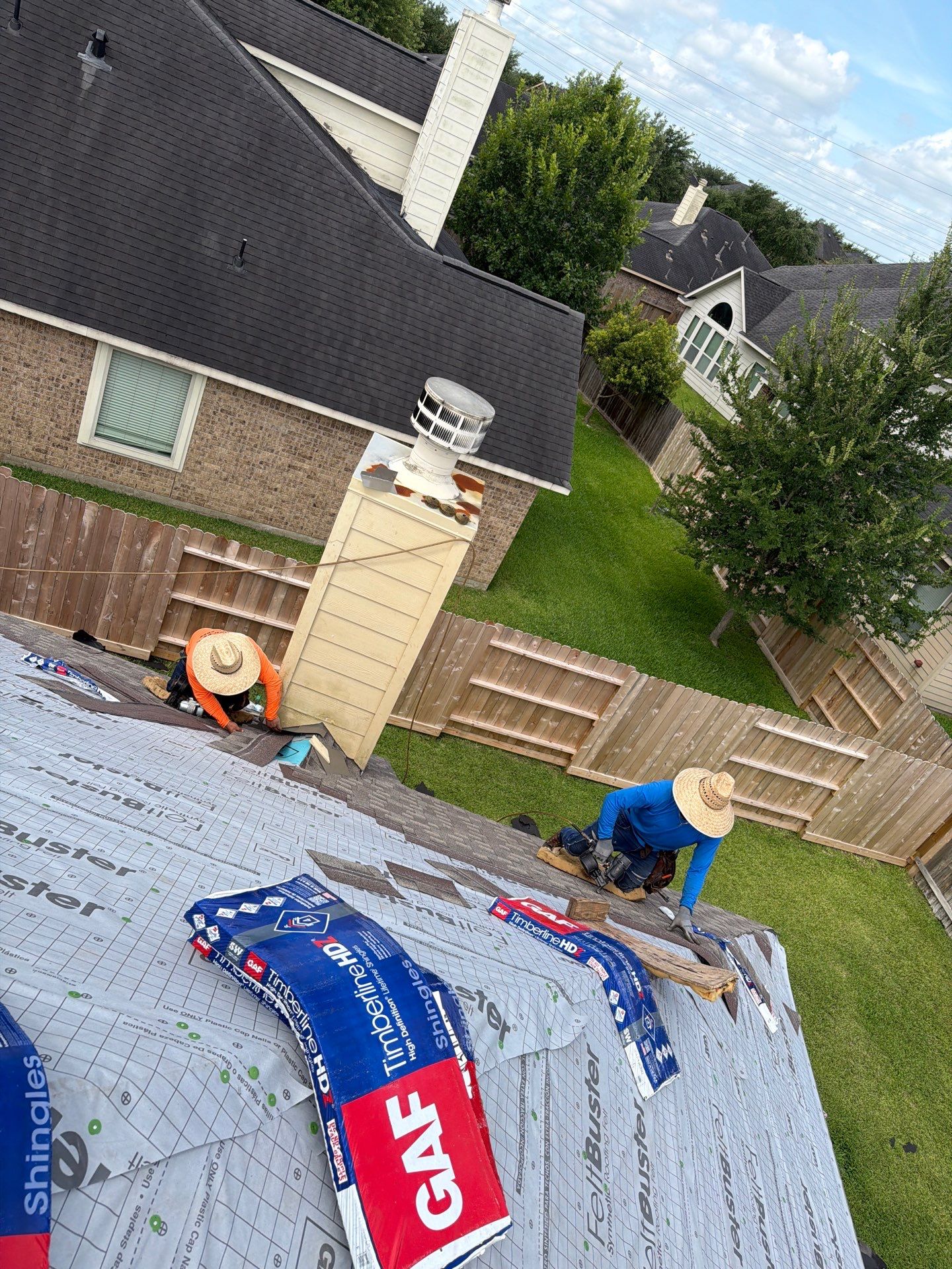 Roof Replacement in Grand Mission, Richmond TX by Roof Repair Company
