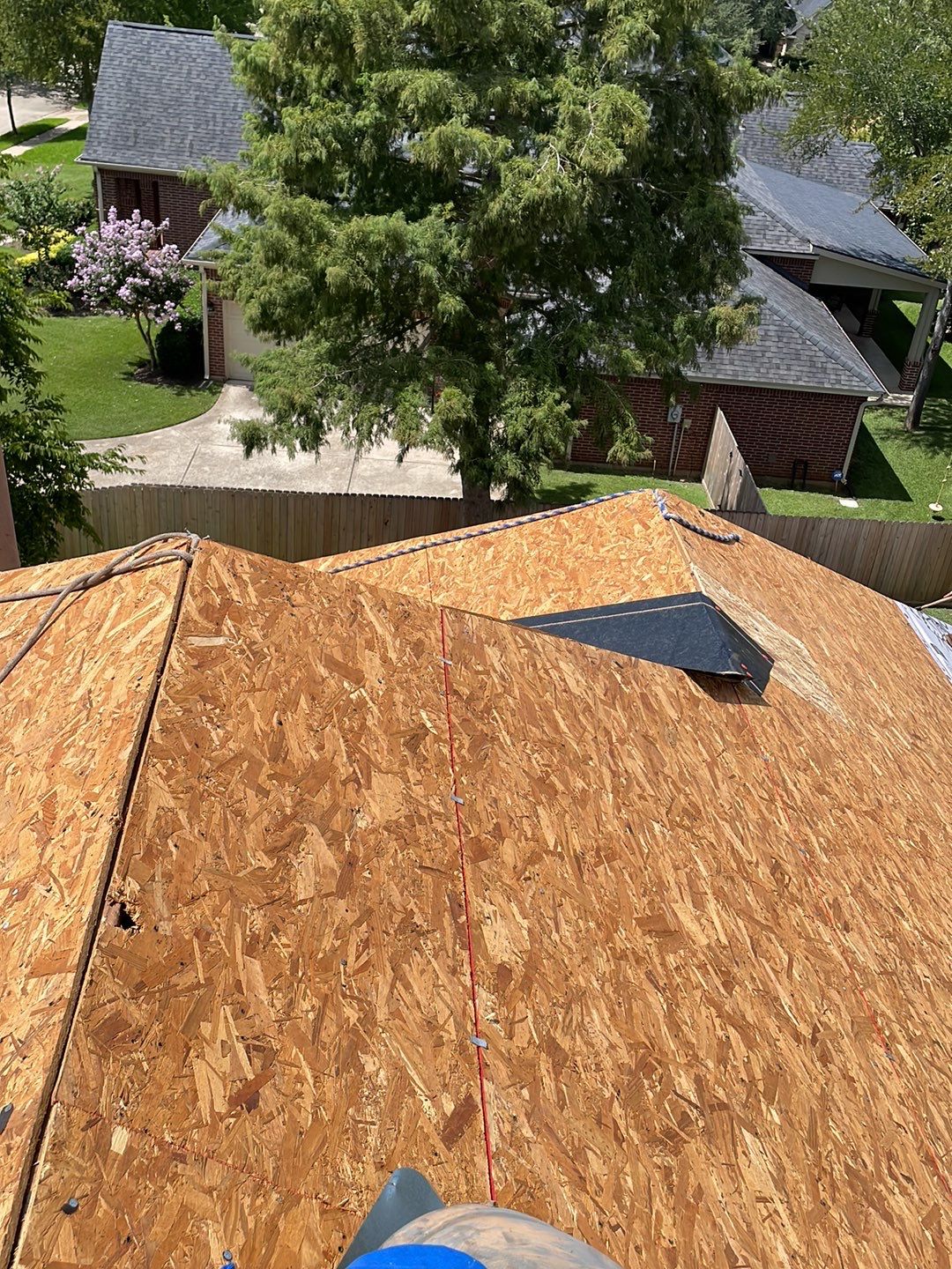 Residential Roofing Installation using Owen's Corning Duration (Lifetime) Shingles by Roof Repair Company