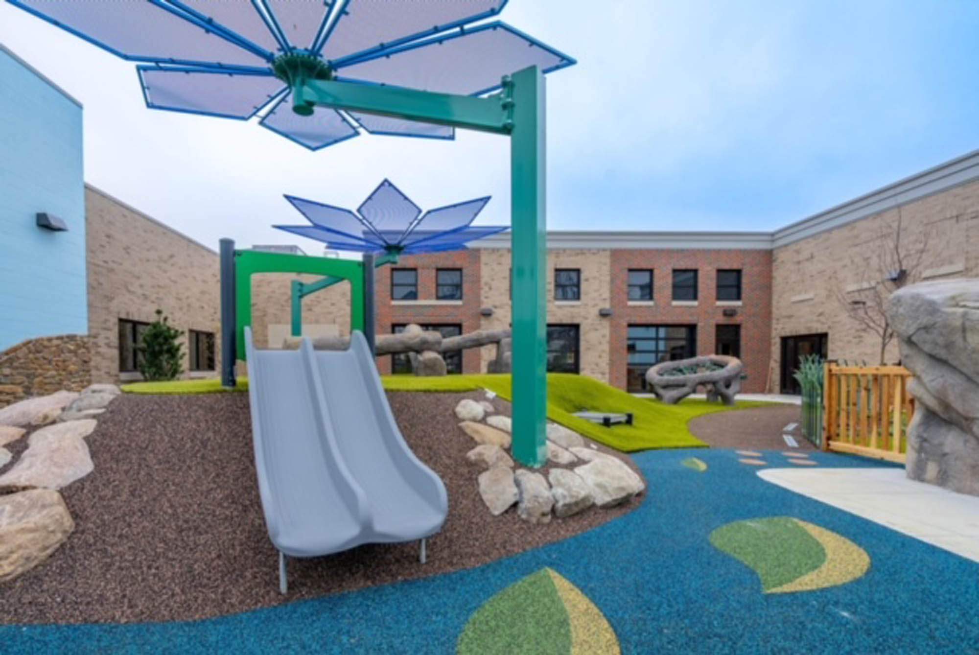 Playground Grass at United Way by ForeverLawn NEIN/INDY