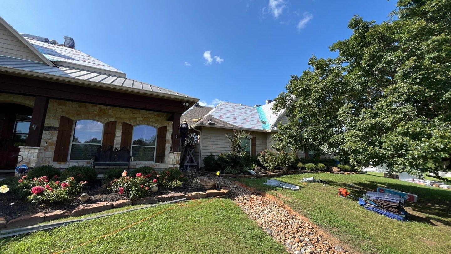 Residential Roof Replacement using GAF HDZ - Weathered Wood by Elite Roofing LLC