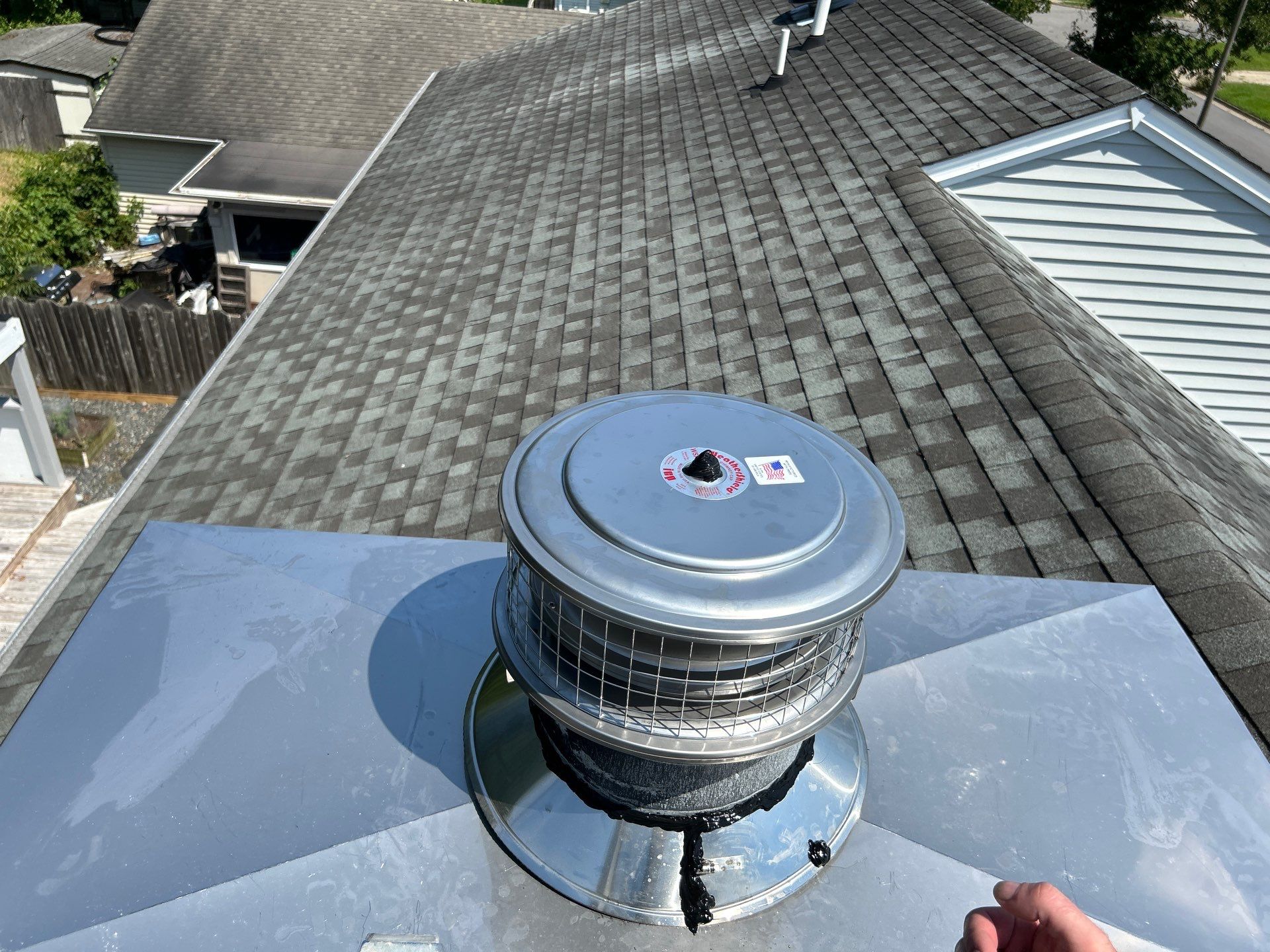 Chase Cover and Cap in Virginia Beach by Premier Chimney and Roofing