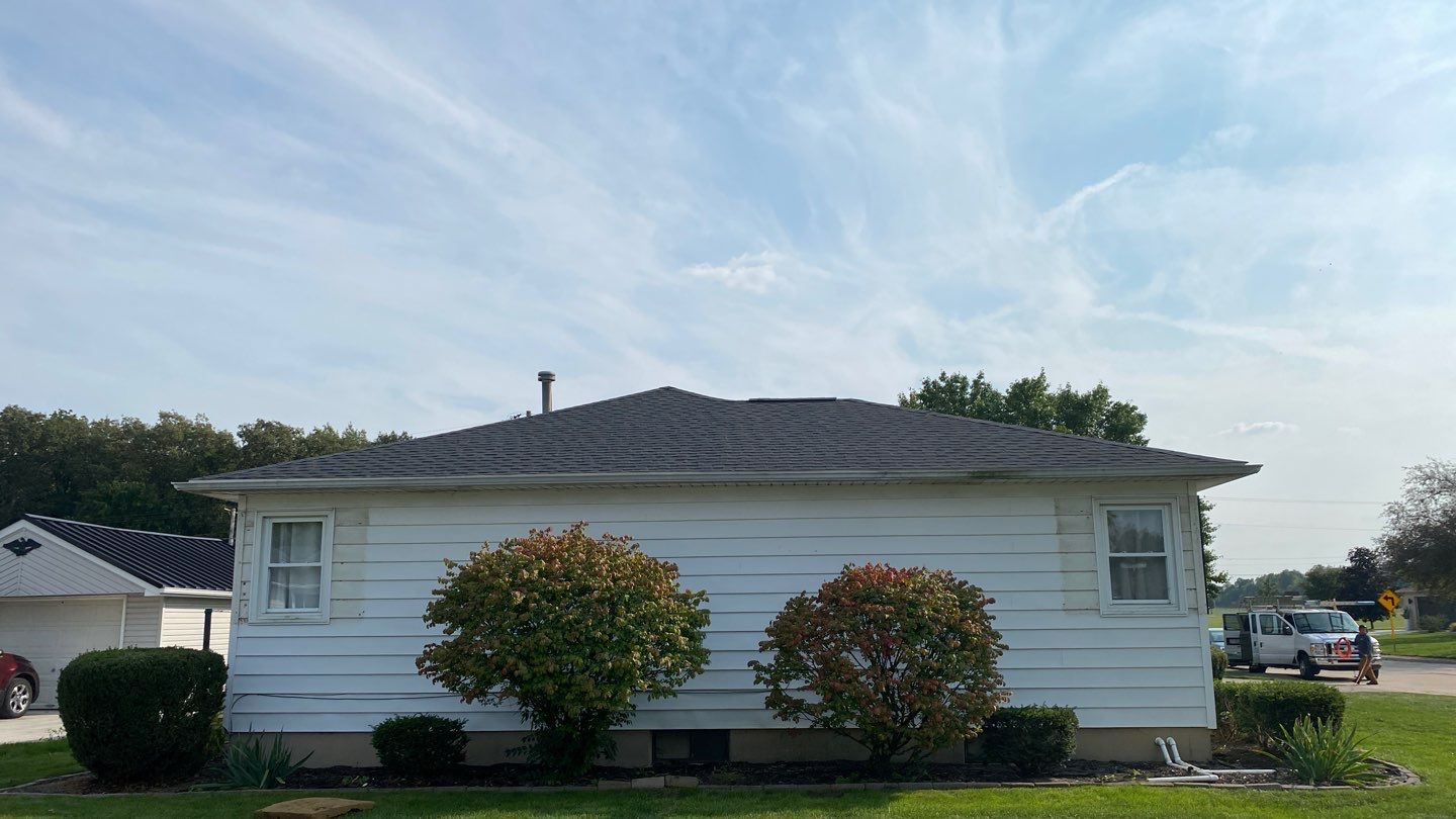 Residential Roofing Installation using GAF Timberline HDZ Charcoal by Nitro Roofing and Construction