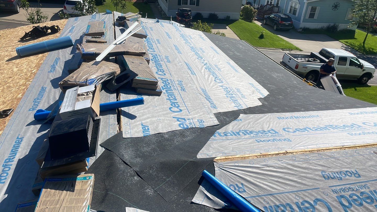 Roof Replacement using CertainTeed Landmark by 180 Contractors