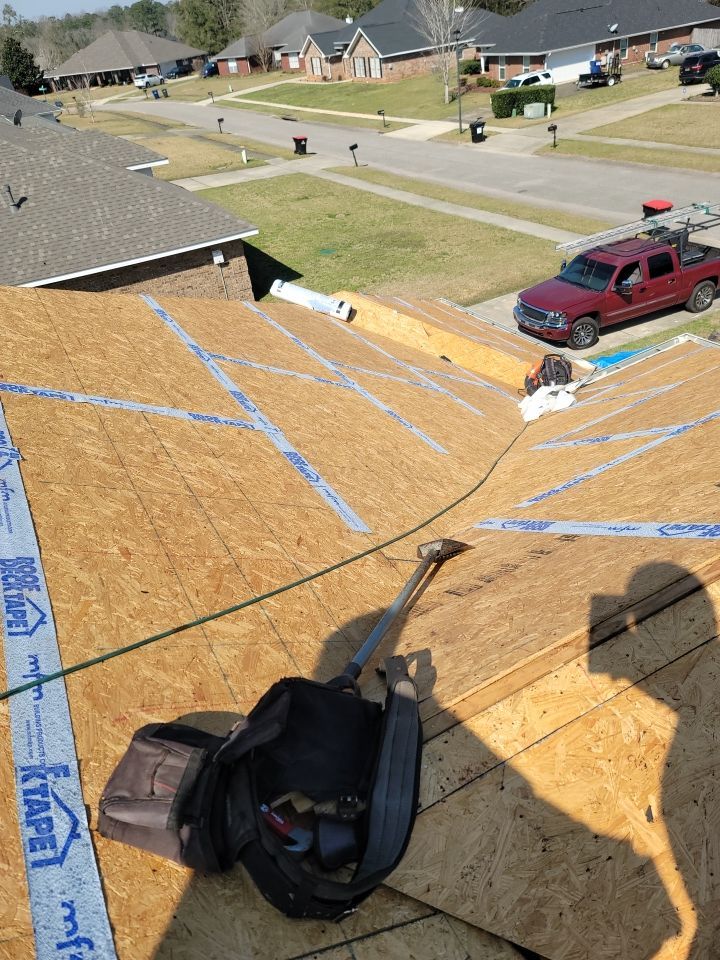Residential Roofing Installation using Roof Replacement by American Roofing & Construction LLC