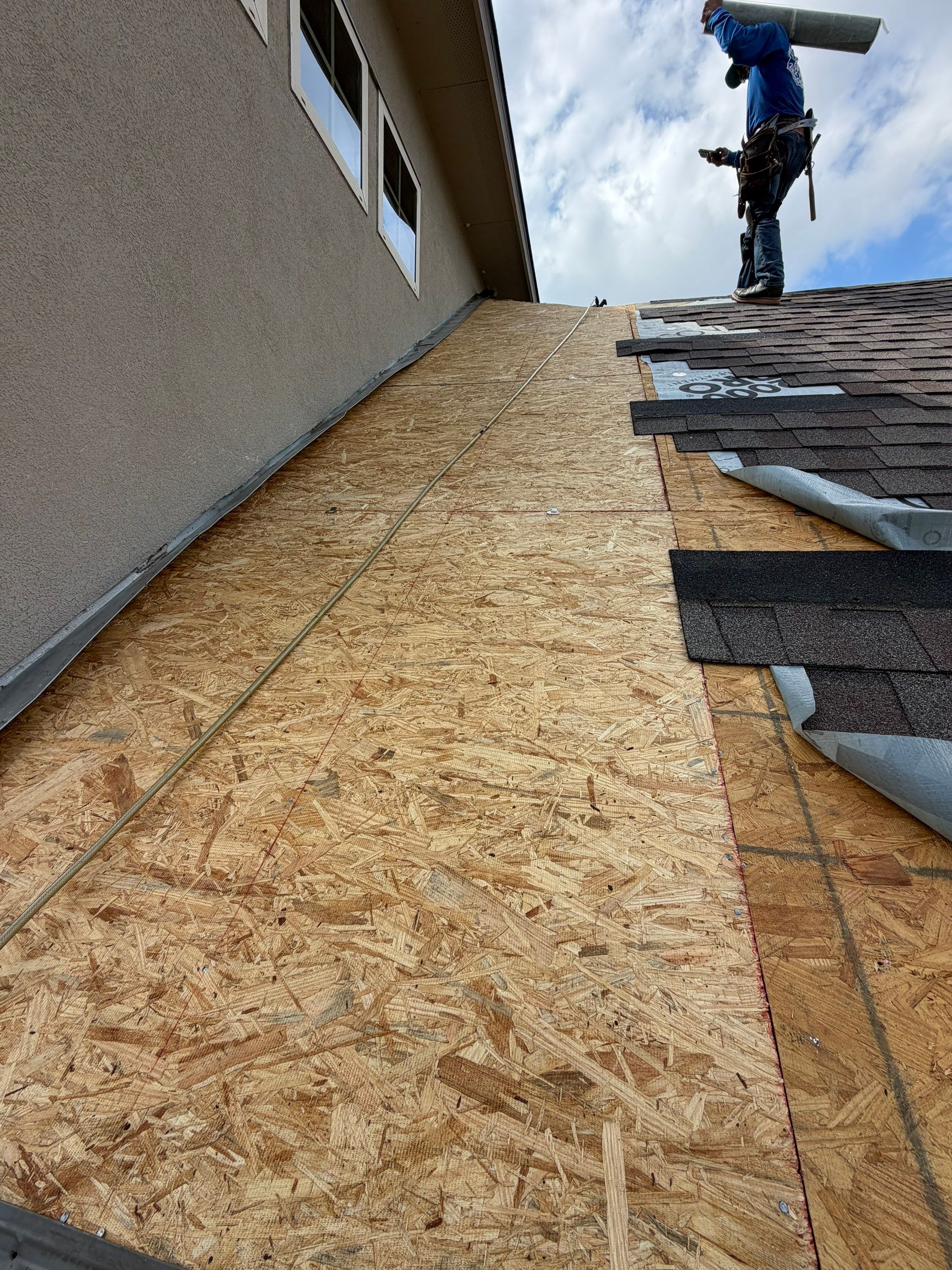 Roof Repair - Toe-board Roof Damage | Rox Roofing  by Rox Roofing