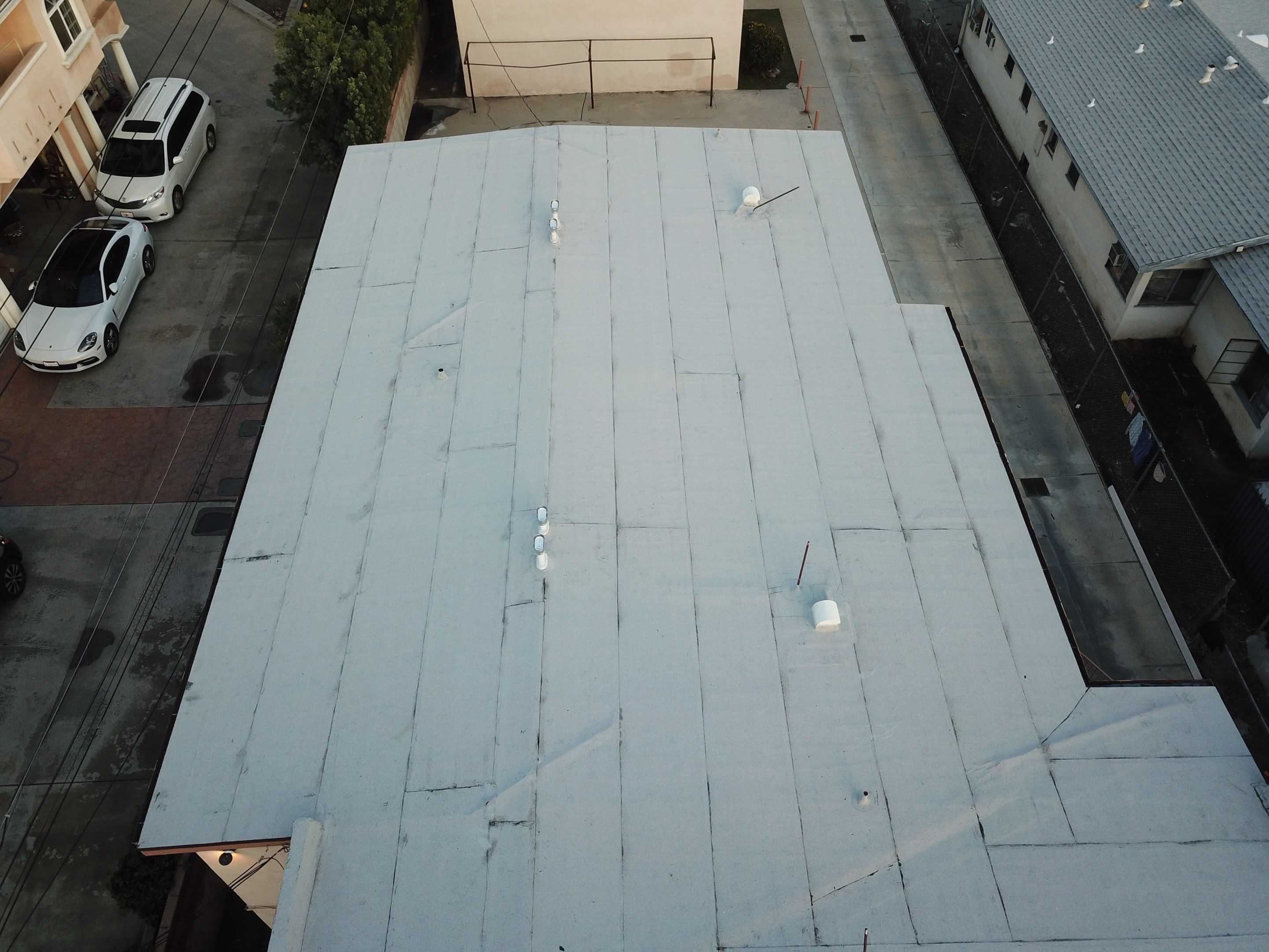 Commercial Roofing Installation using CertainTeed GTA Modified Bitumen System by Hull Brothers Roofing