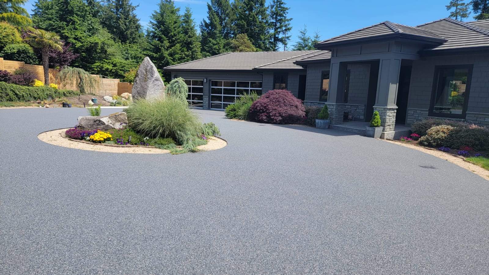 Project in Gig Harbor by Concrete Coating Experts Inc.