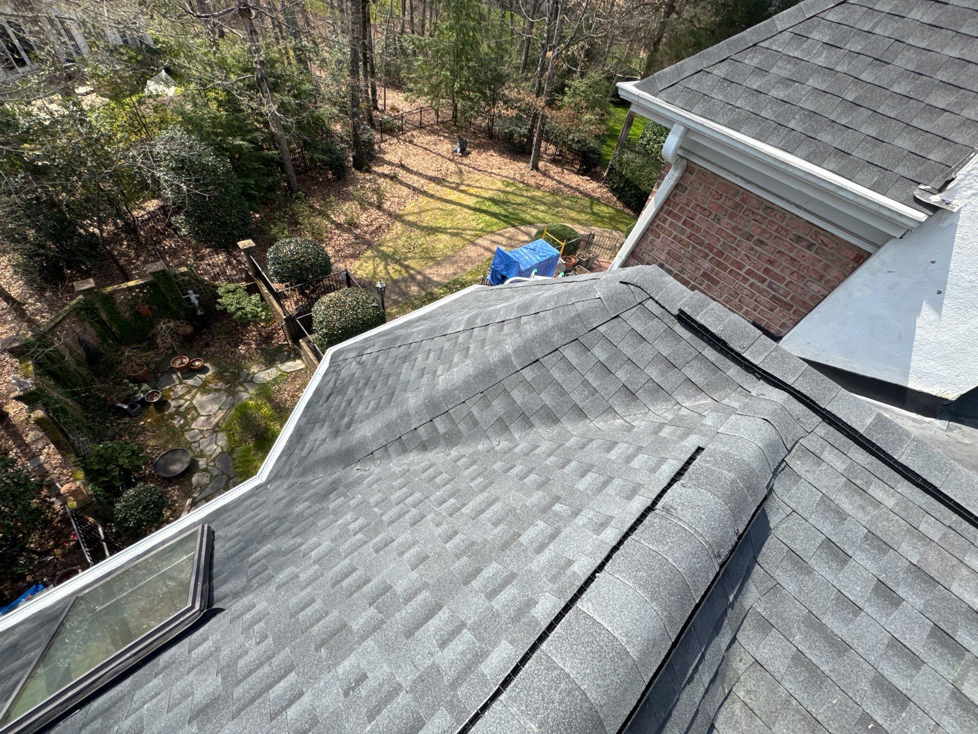 GAF HDZ Architectural Shingle in Charcoal Color by H&S Roofing and Gutter