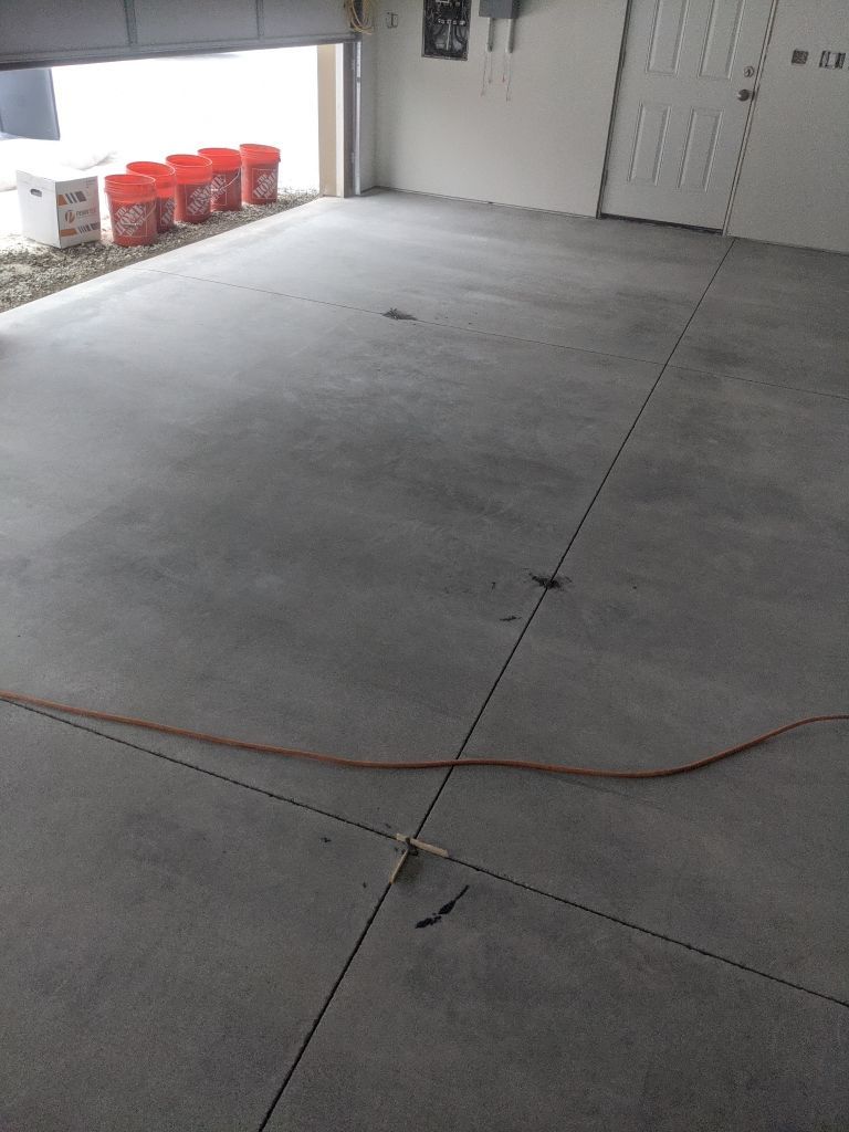 Garage Transformation using Silver Creek by Croc Coatings, LLC