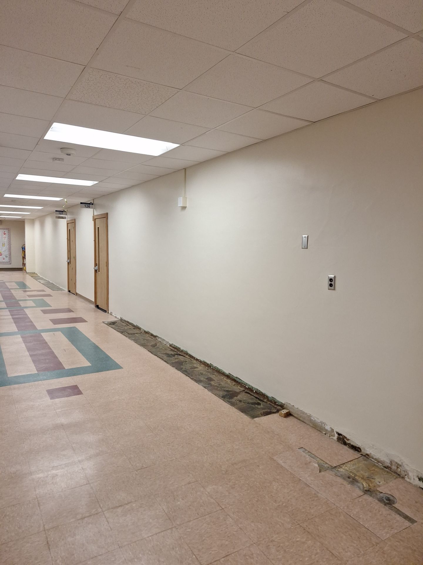 Interior Drywall Patching and repainting for Oakridge School district! by Gordon Painting