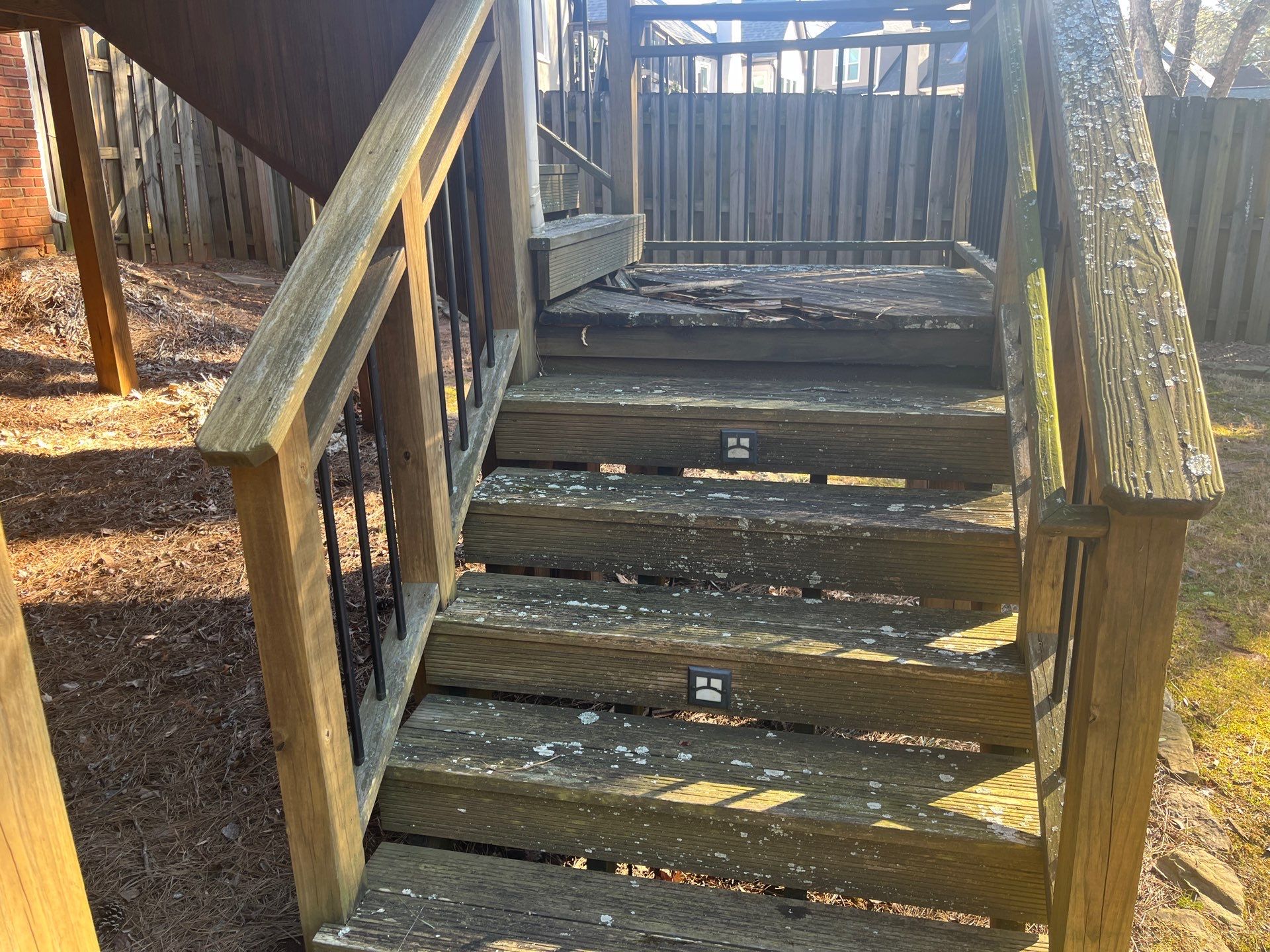 Wood Deck Build in Roswell, GA by Nelson Exteriors 