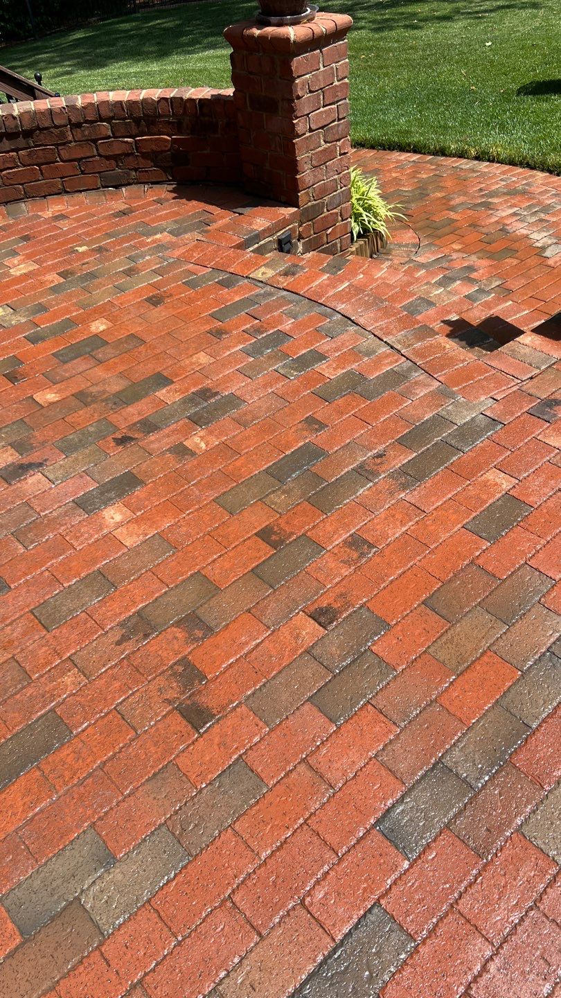 Pavers using Concrete Sealant by DuraSeal