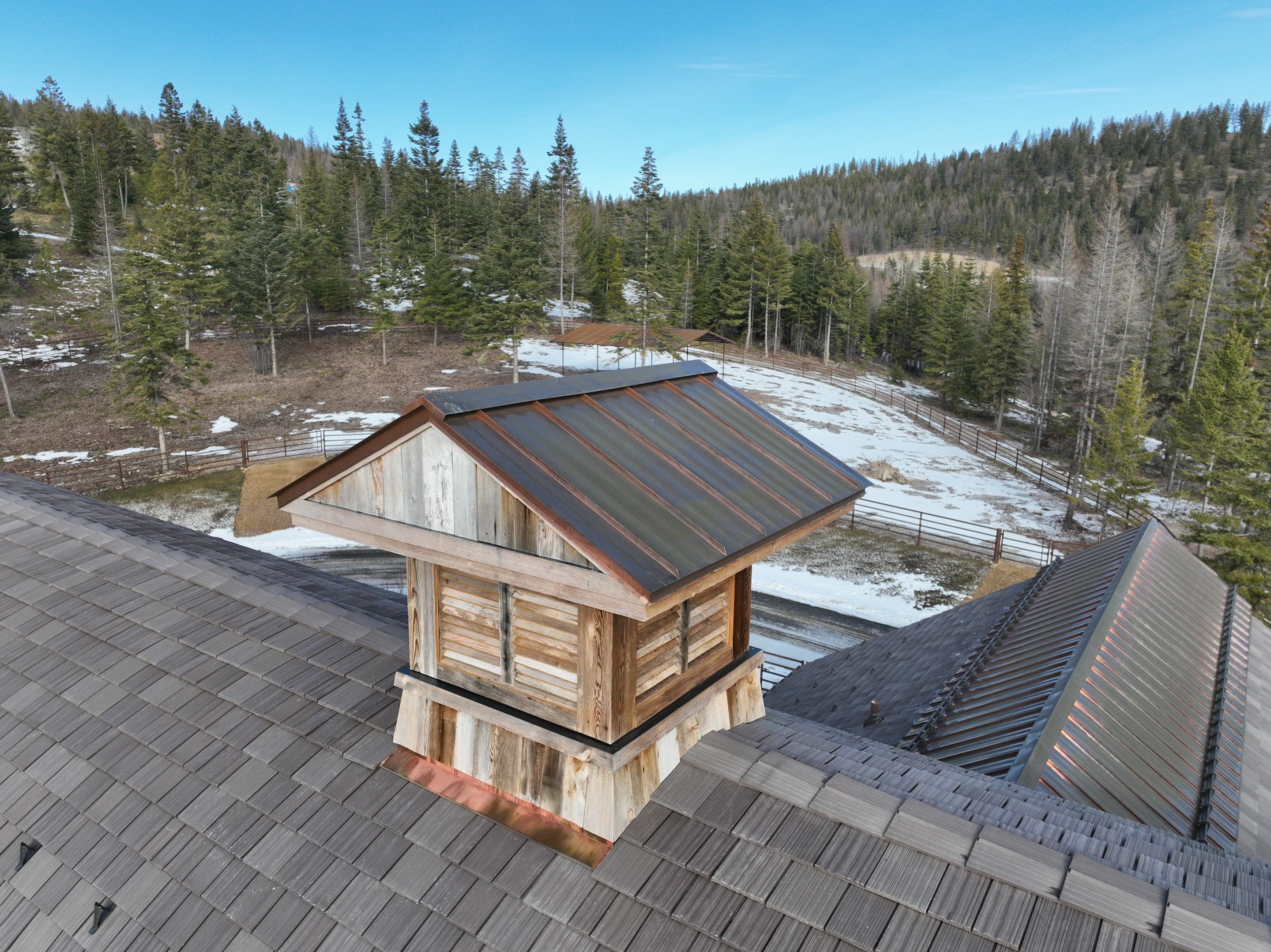 Horse Barn Install  by Montana Roofing Solutions