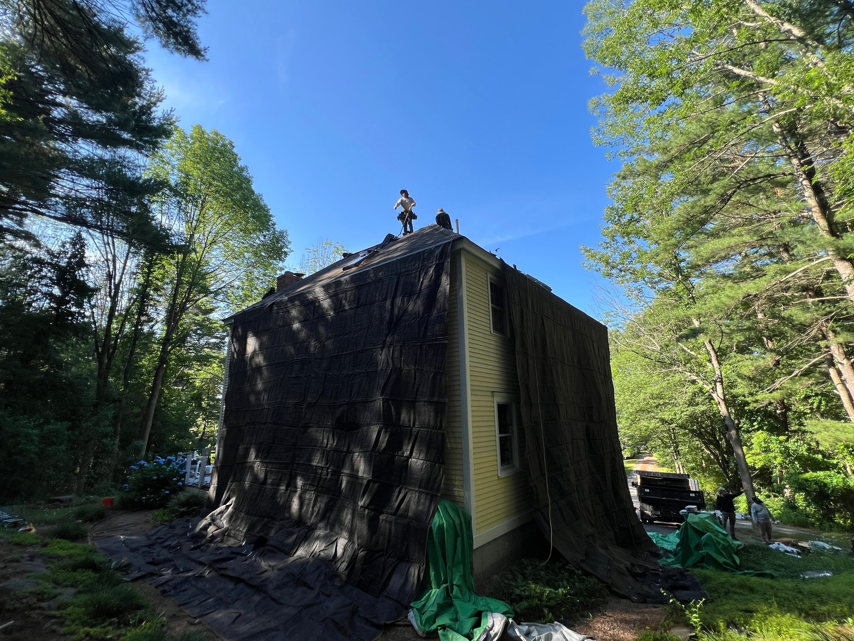 Tall Pine Roofing - Another Beautiful Kitter, ME Re-Roof by Tall pine roofing