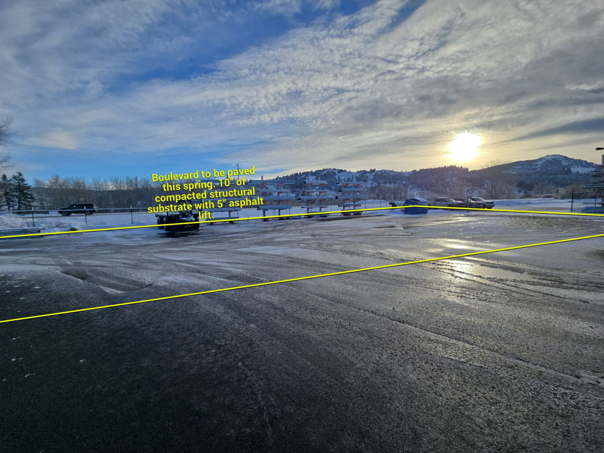 Foundation Building Material Slips by Blue Room Construction LLC