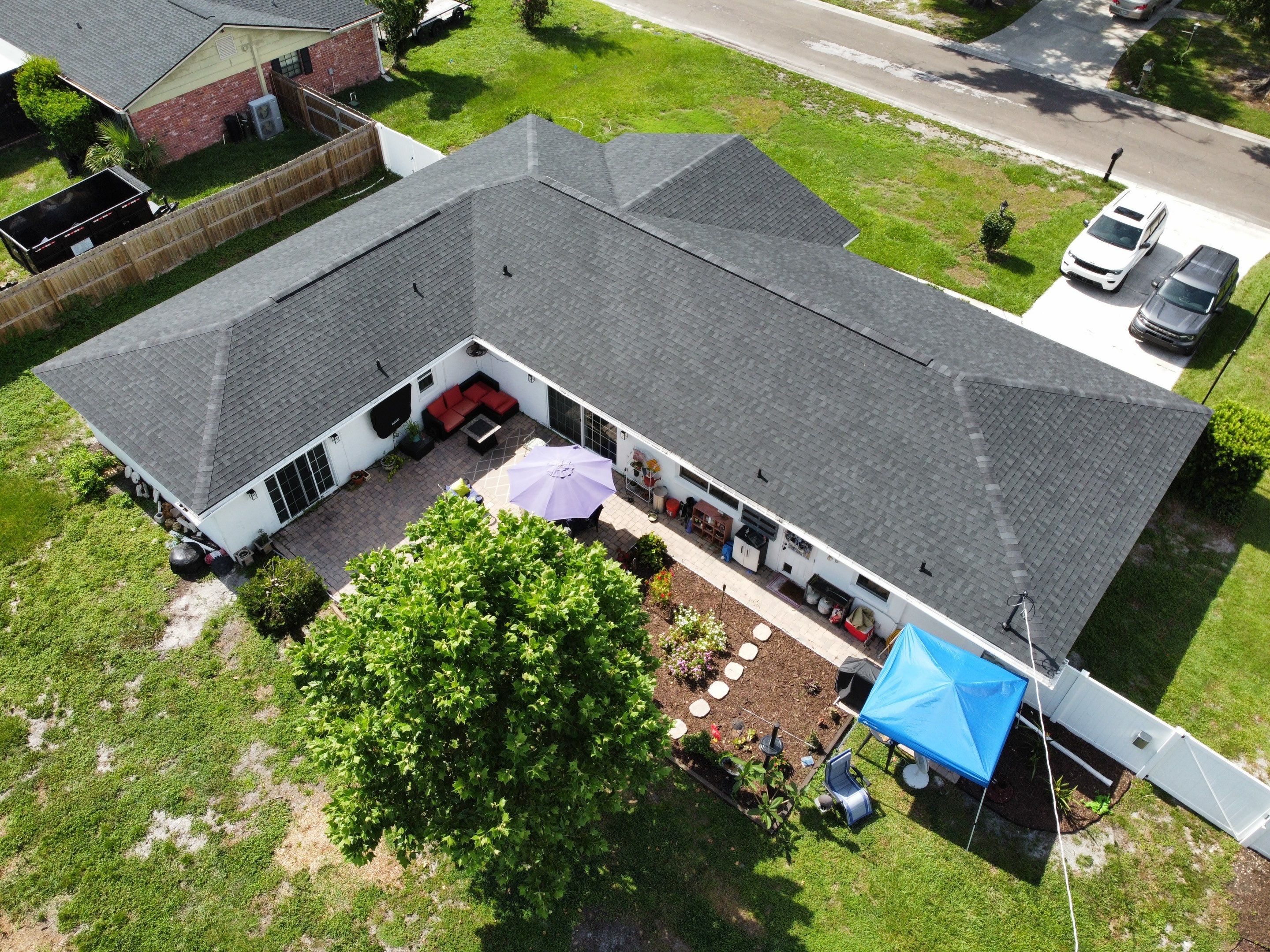 Roof Replacement in Brandon, FL. by Steadfast Roofing 