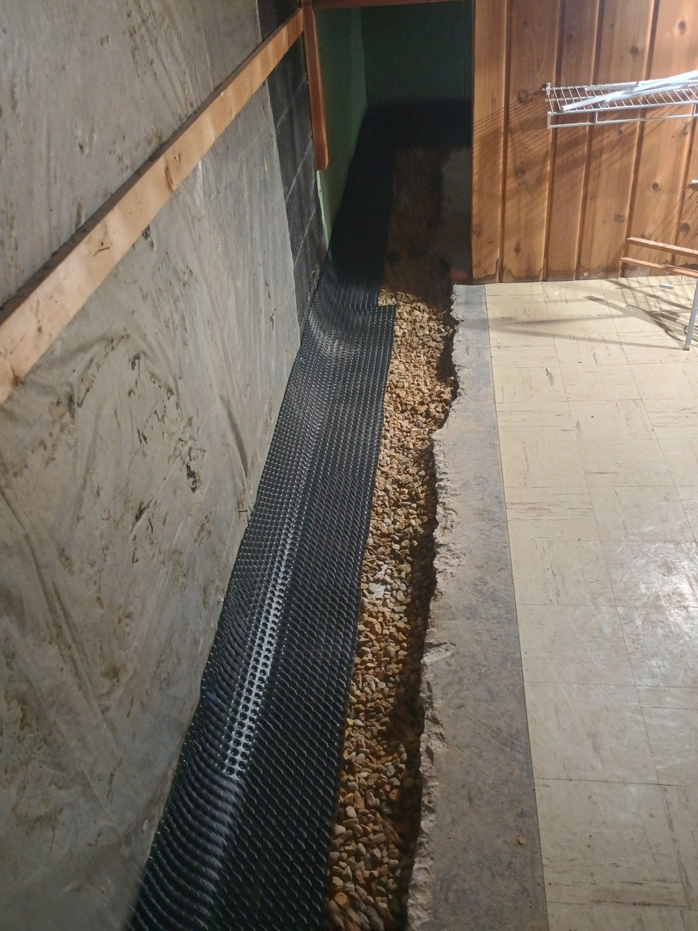 Helping Dan Get Going on His Remodel by Waterproofing Northeast