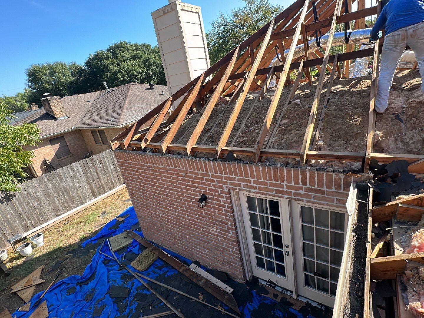 Residential Roofing Installation using Owen's Corning Duration (Lifetime) Shingles by Roof Repair Company