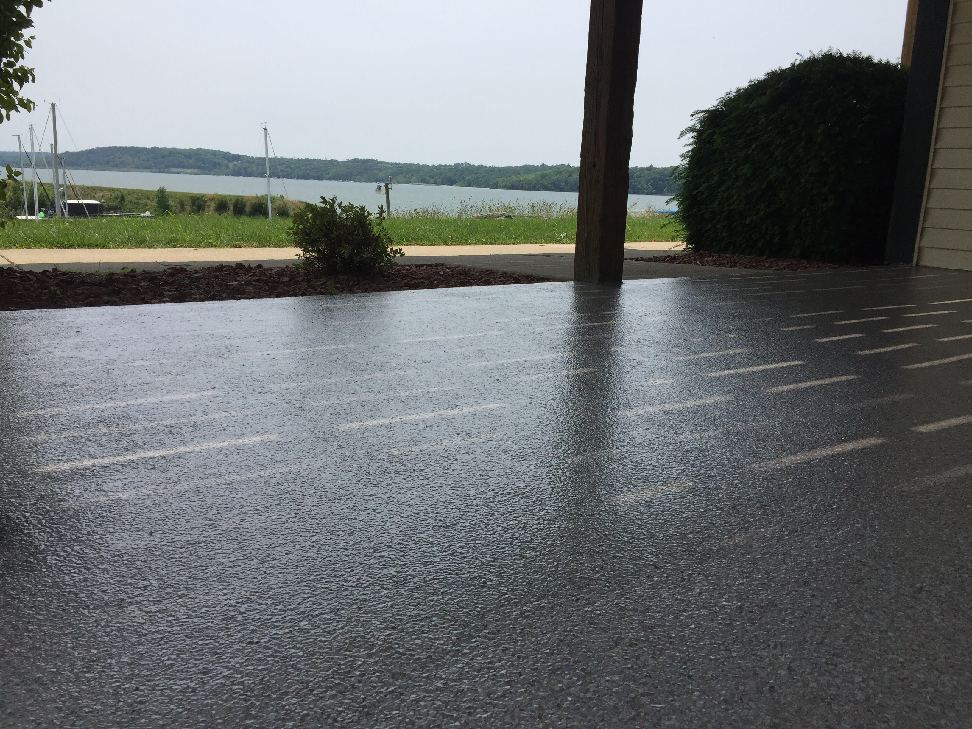 Patio Installation using Fieldstone by Your1DayFloor.com
