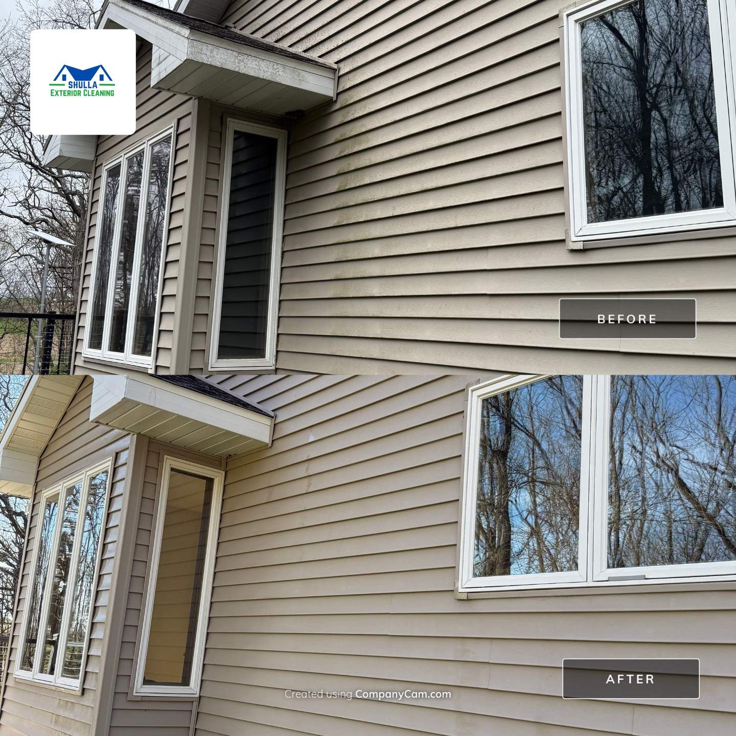 Roof and House Wash by Shulla Exterior Cleaning