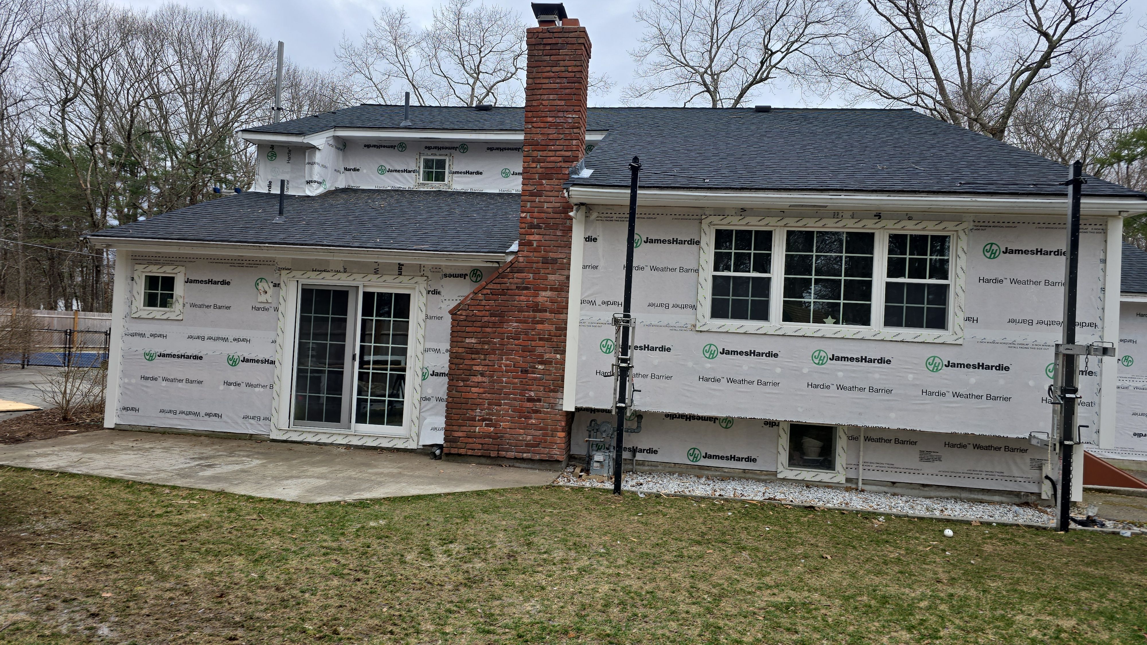 Jmaes Hardie in Medway, MA by UBrothers Construction