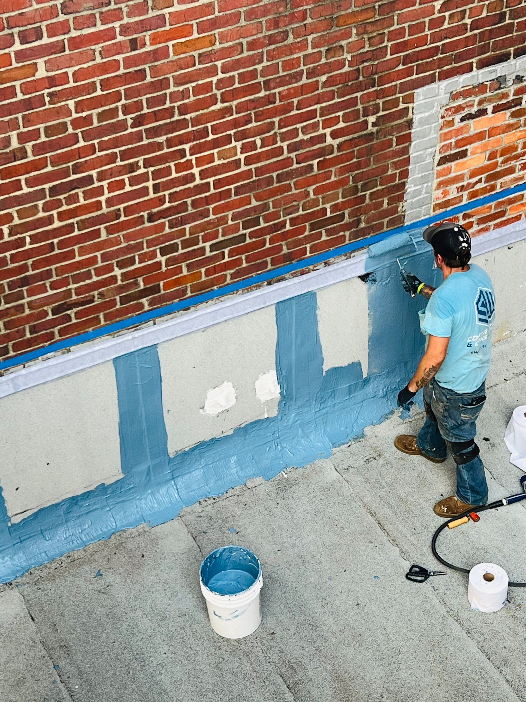 Commercial Roof Restoration – Kinston Hotel Apartments by S.W. Contracting & Consulting