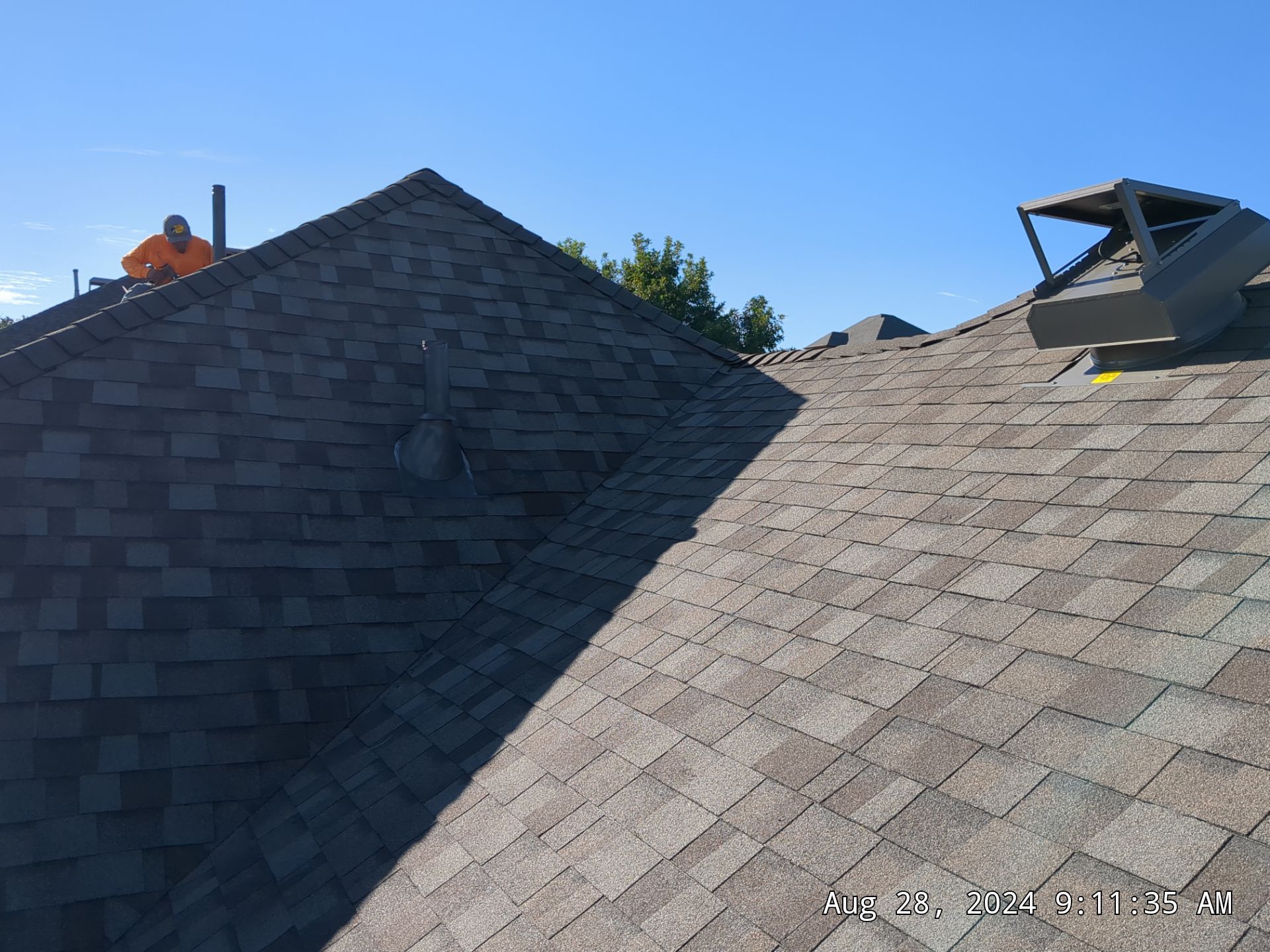 Keller Roof and Gutter Replacement by Blackforest Roofing