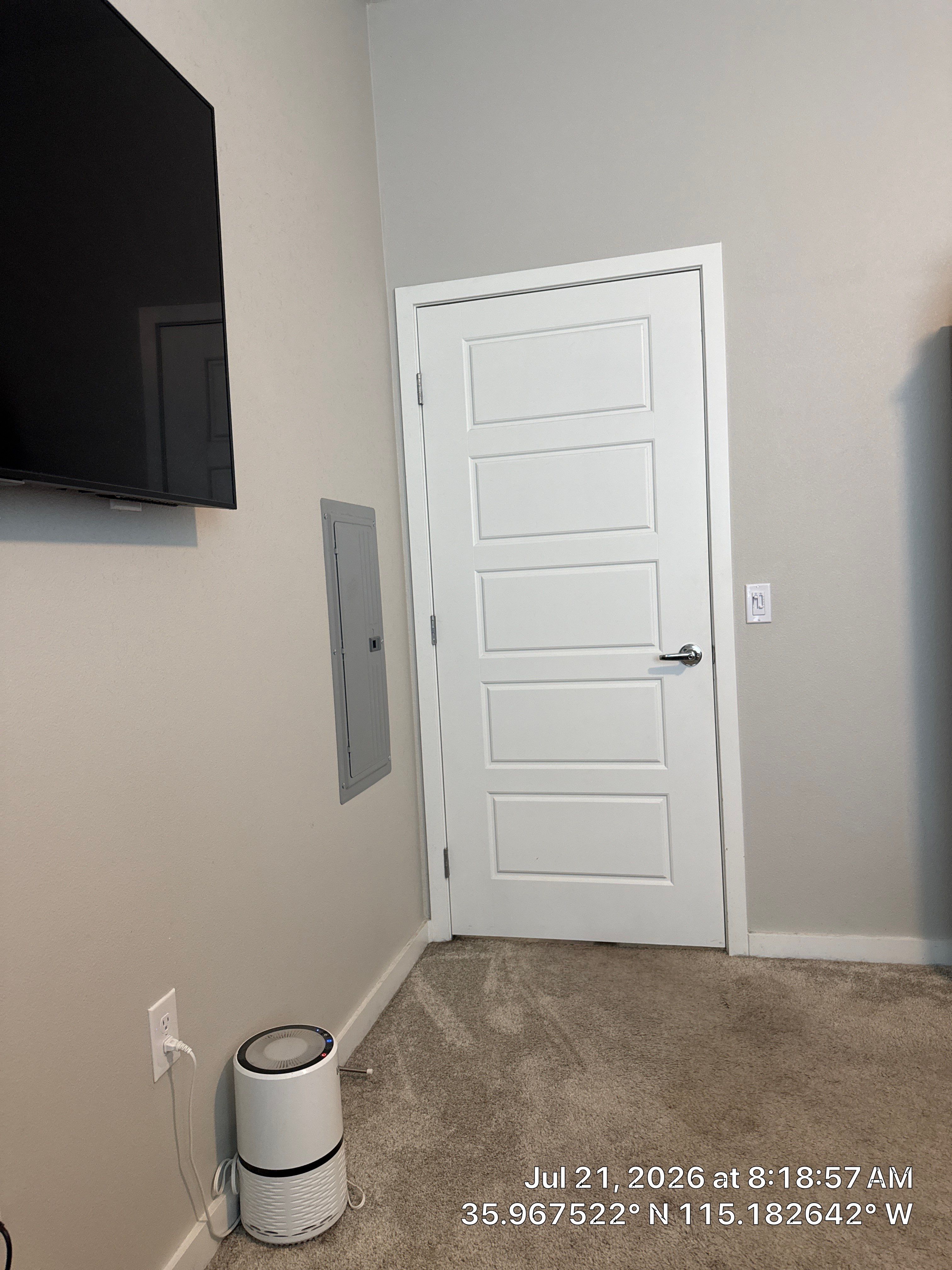 Home Office Renovation and Equipment Installation in Las Vegas by CompanyCam Sales Demo