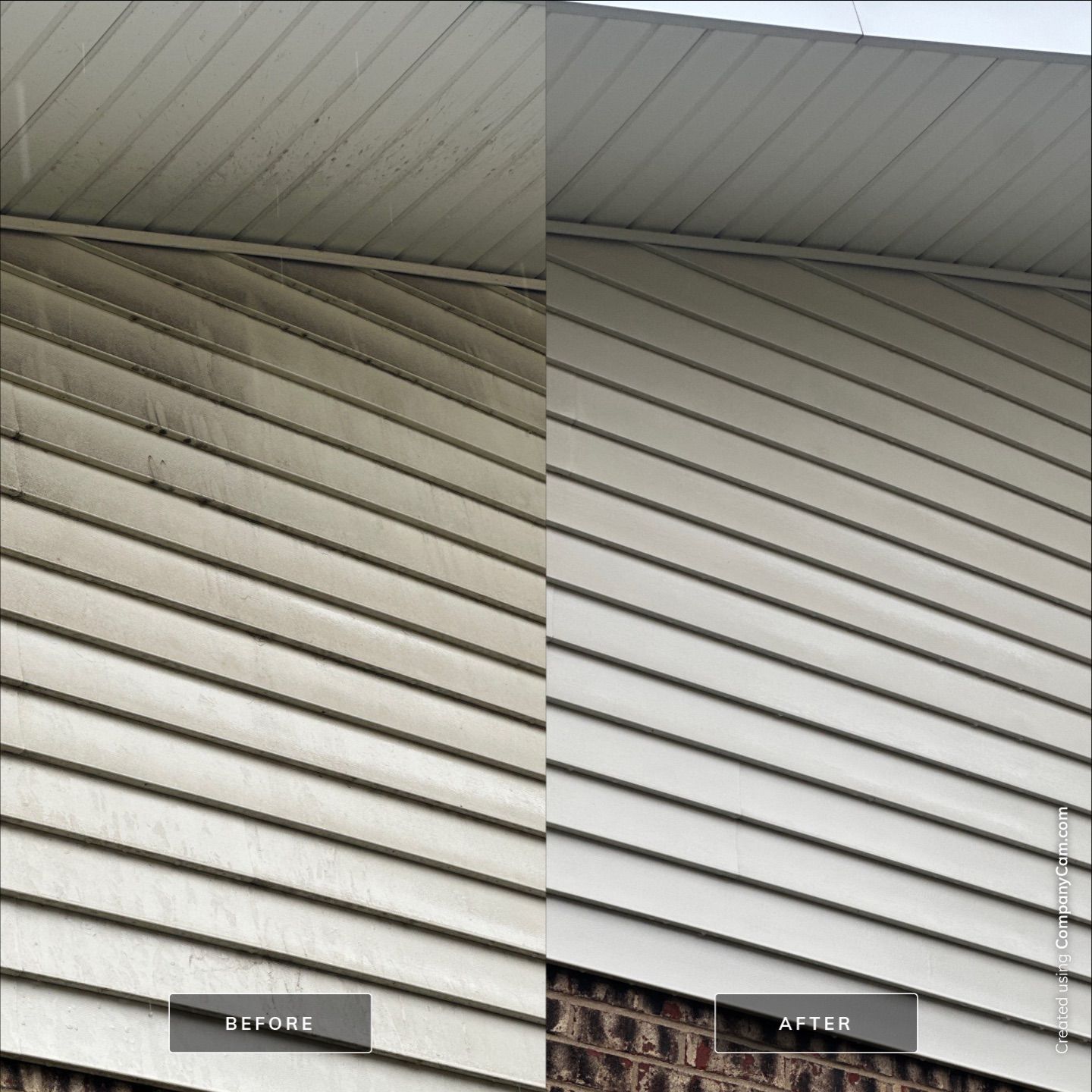 Project in Arlington Heights by Simmons Power & Soft Washing