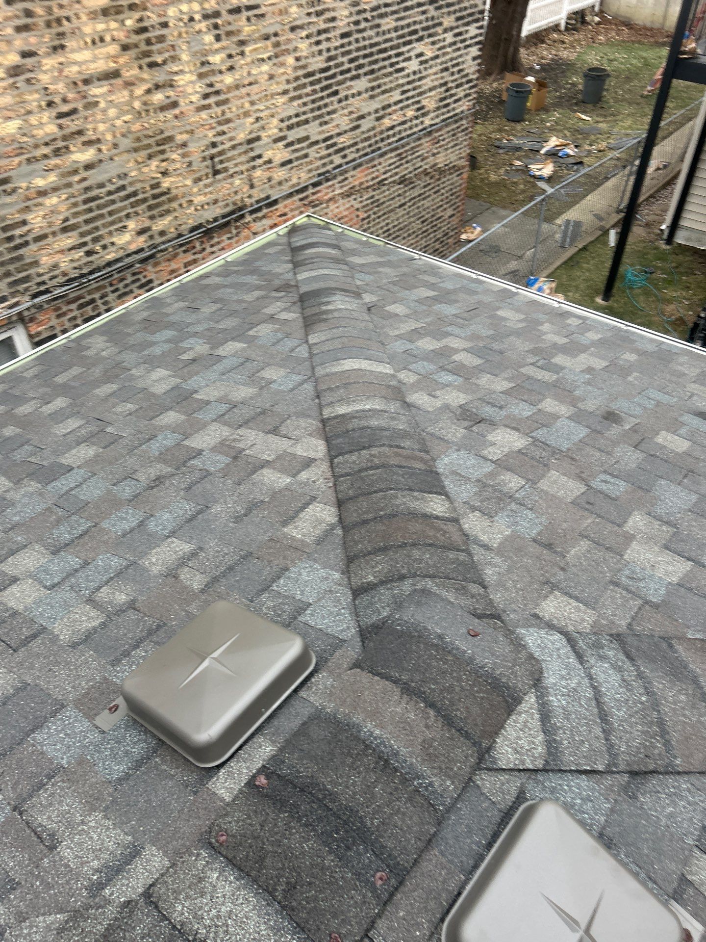 Roof Replacement by hail and wind damage  by Just Brilliant Restoration JBR