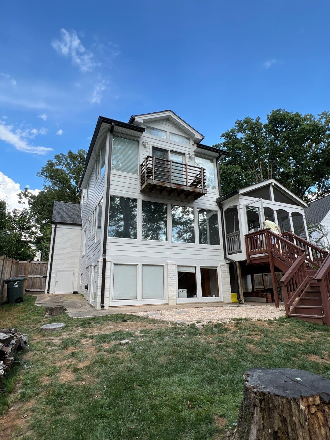 Arlington Hardie Installation - Arctic White by RM Banning, Inc.