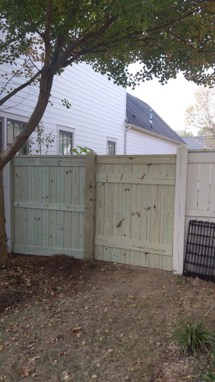 The Preserve - Privacy Fence by Pillar and Pine