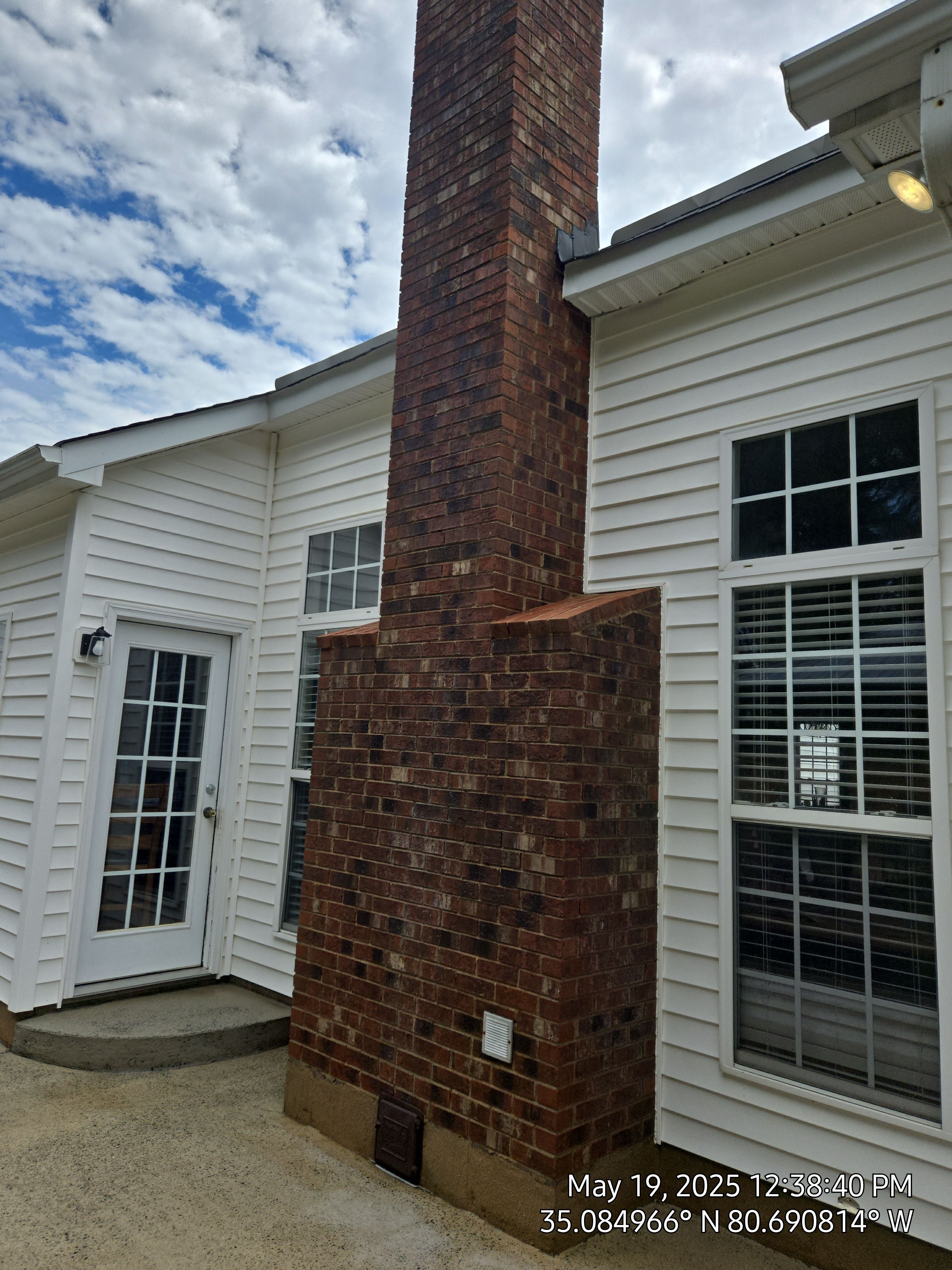 House Wash using cleaner by Power Wash Masters LLC