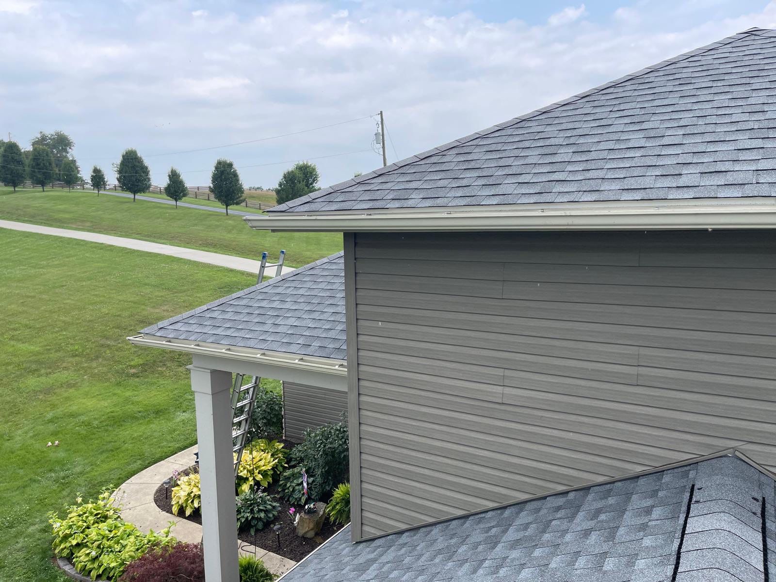 Residential Roofing Installation using GAF Timberline HDZ by Rainstoppers Roofing